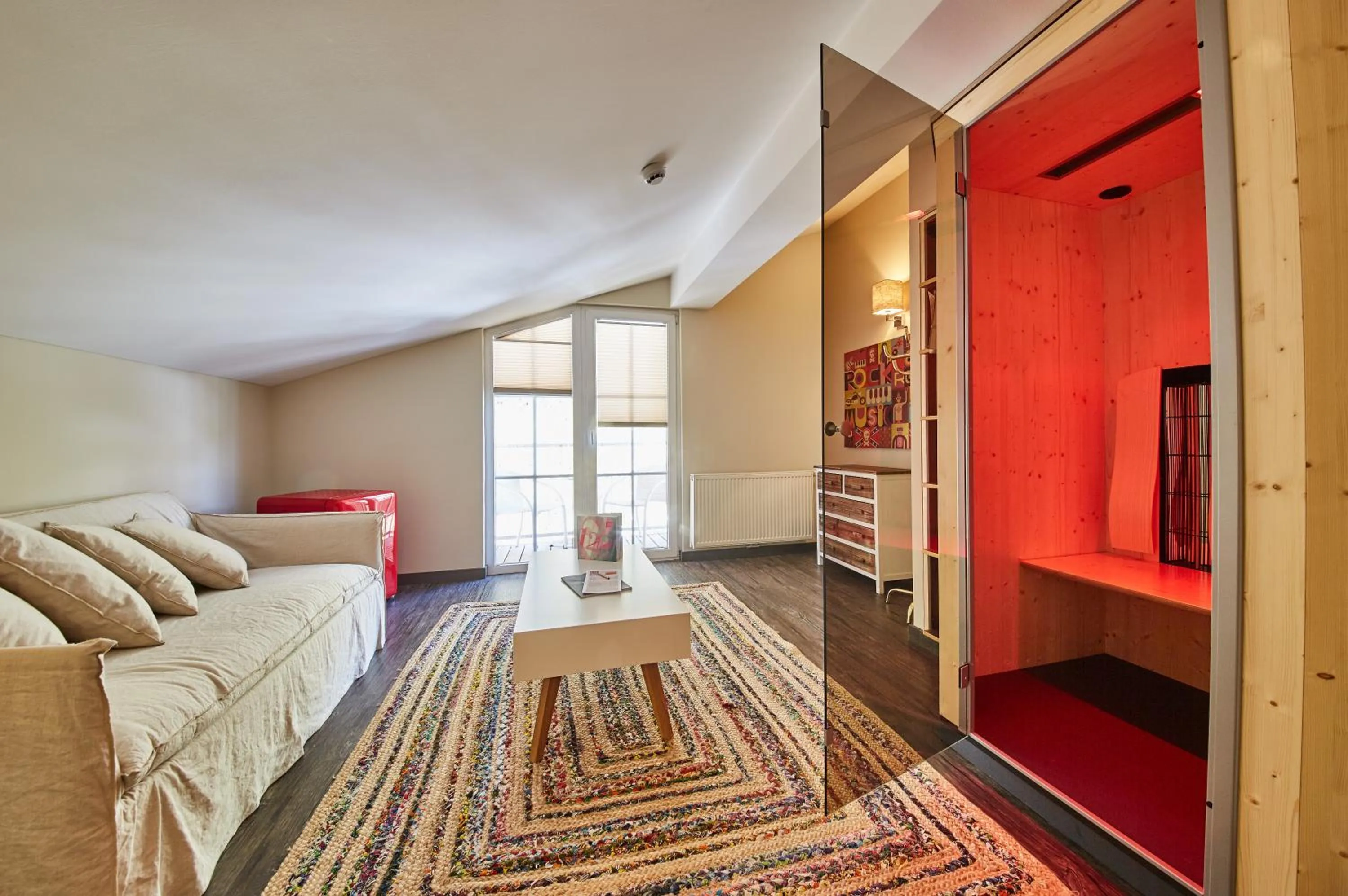 Photo of the whole room, Bed in THOMSN Central Hotel & Appartements