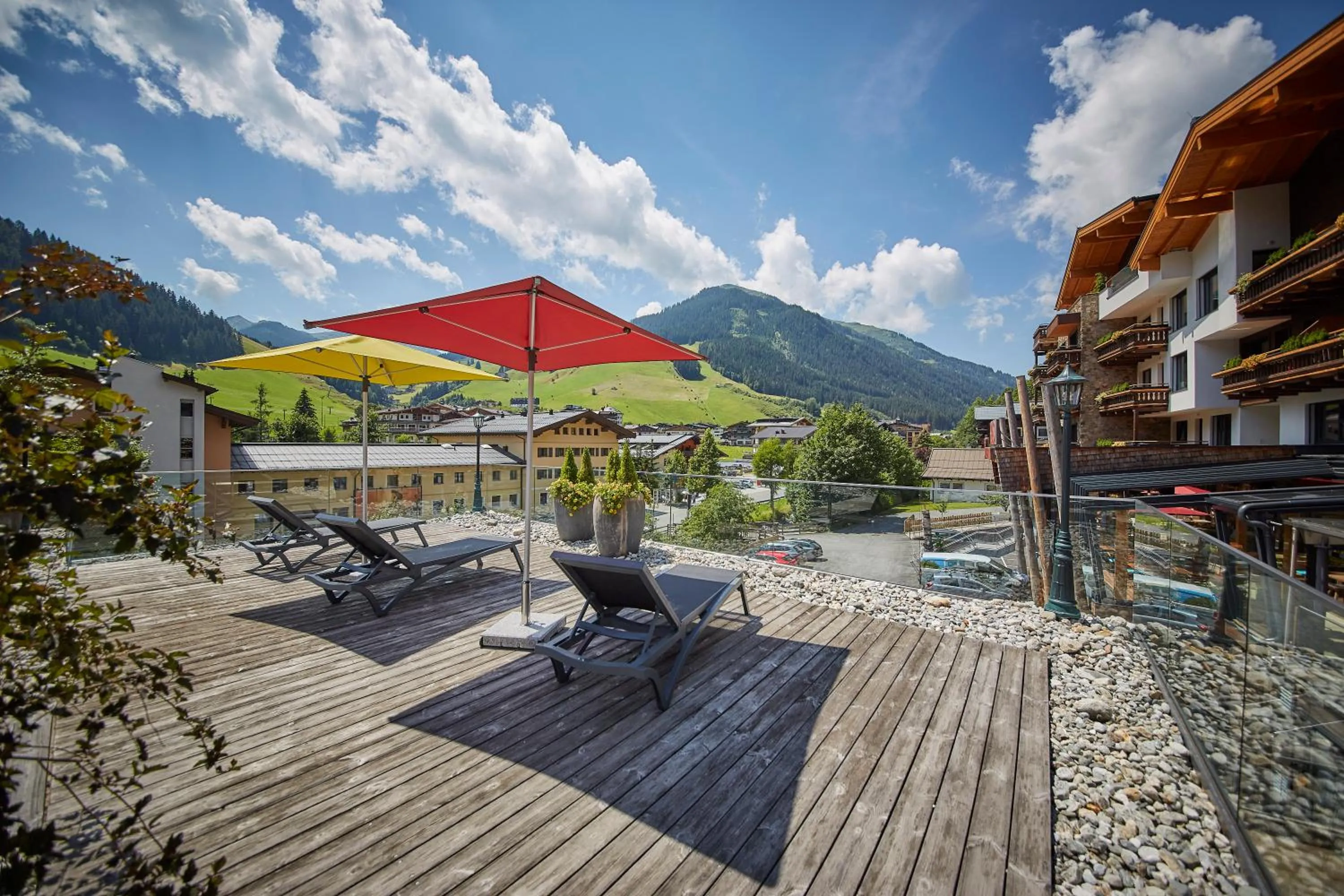 Balcony/Terrace in THOMSN Central Hotel & Appartements