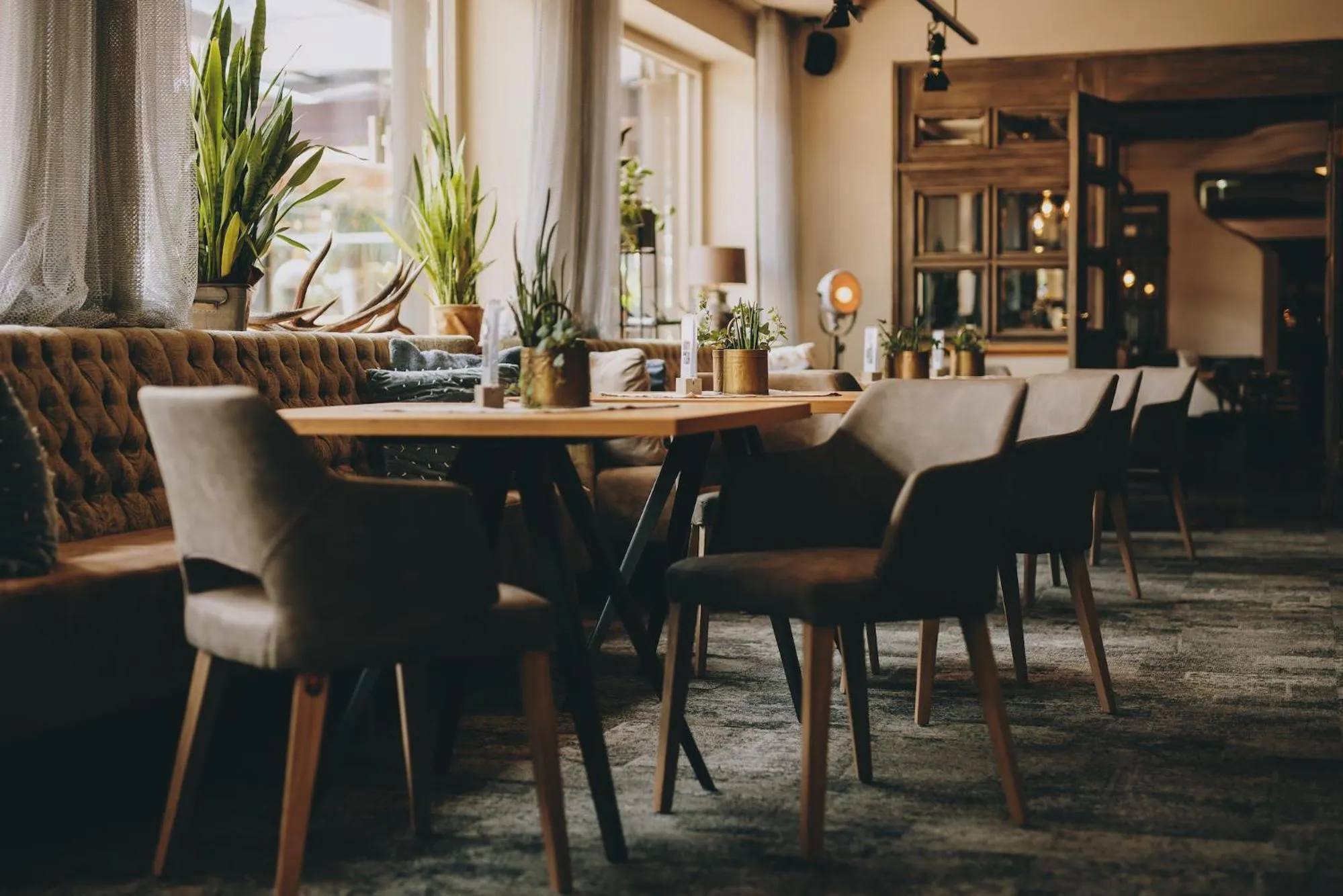 Restaurant/places to eat in THOMSN Central Hotel & Appartements