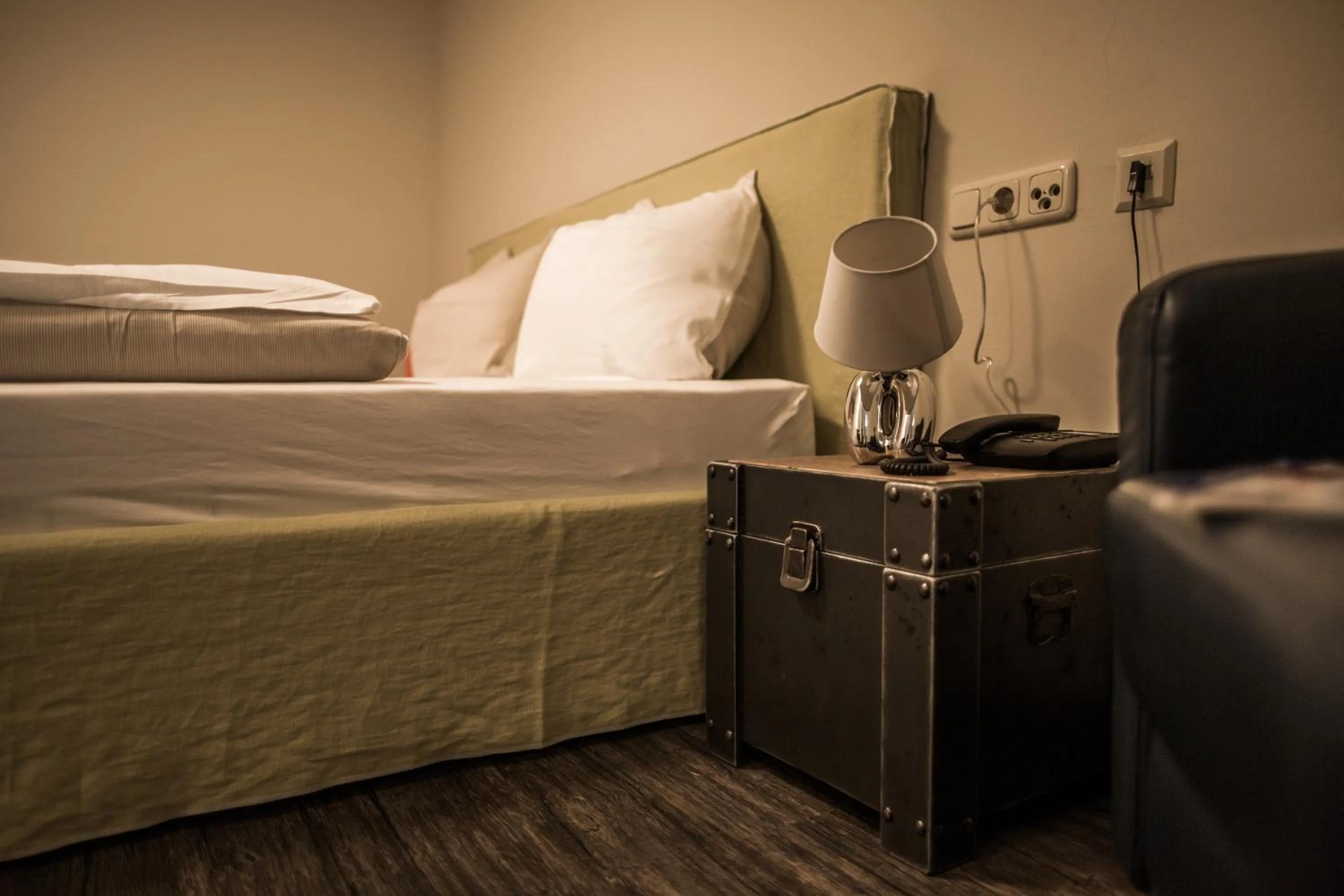 Photo of the whole room, Bed in THOMSN Central Hotel & Appartements