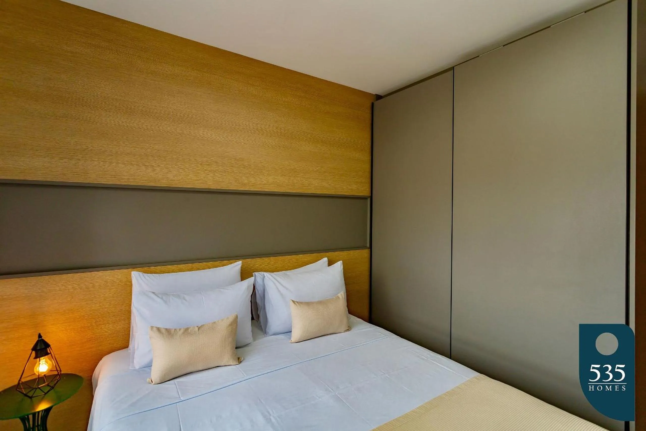 Bedroom, Bed in Lindo e aconchegante com vista panorâmica na Barra