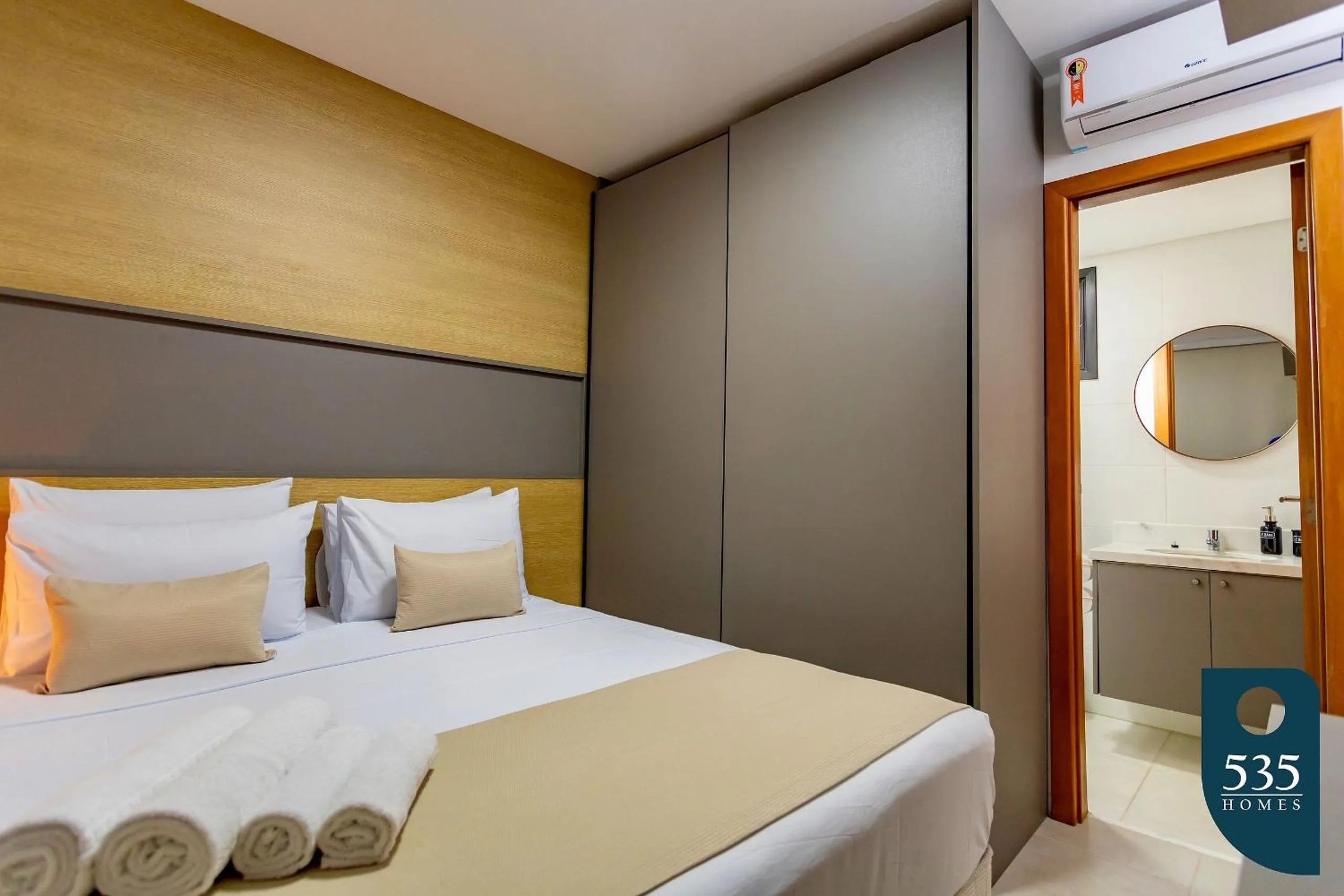 Bedroom, Bed in Lindo e aconchegante com vista panorâmica na Barra