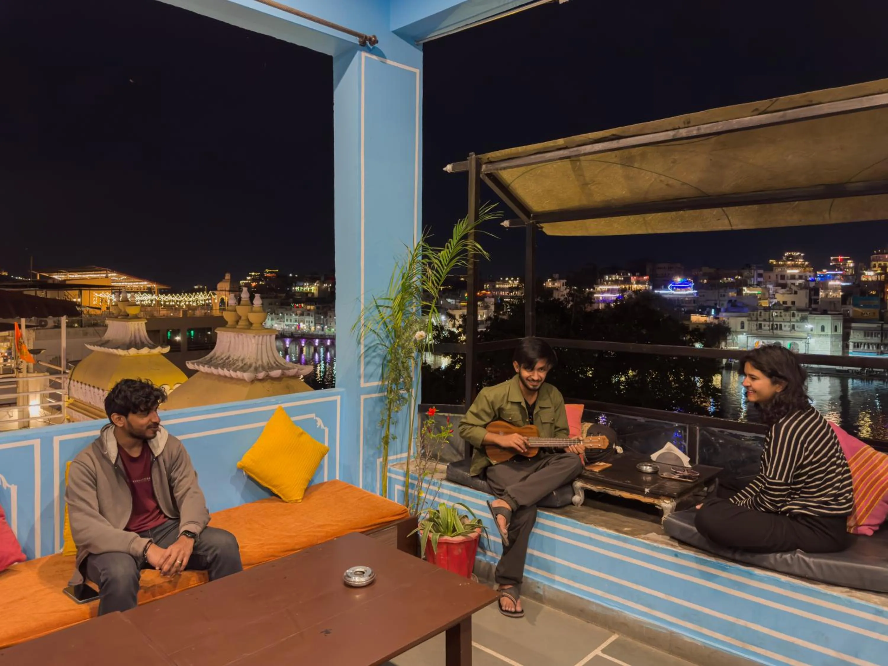 Balcony/Terrace in Madpackers Udaipur