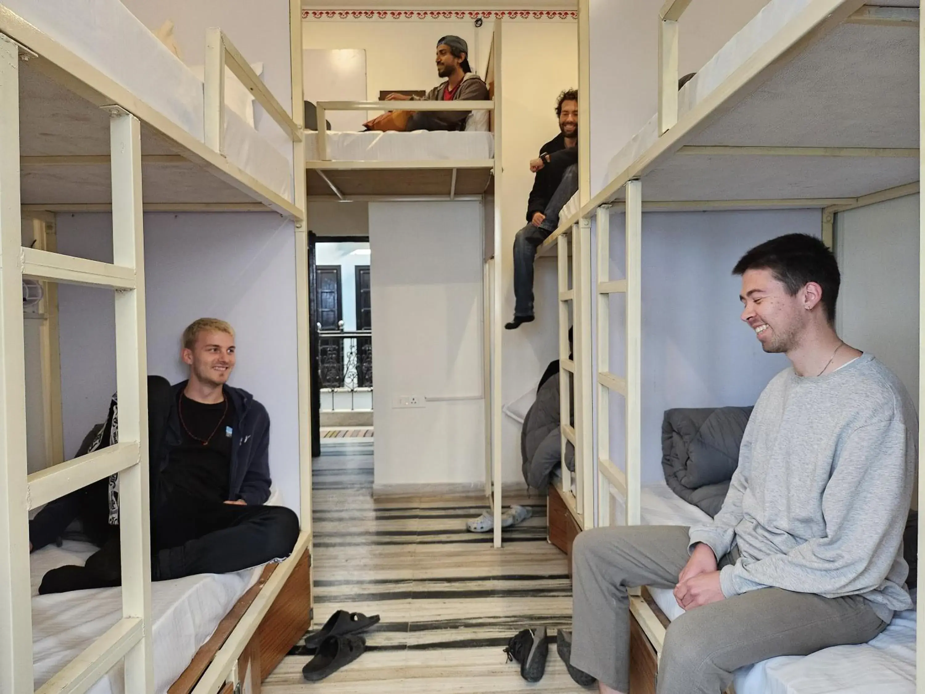 bunk bed in Madpackers Udaipur bunk bed in Madpackers Udaipur