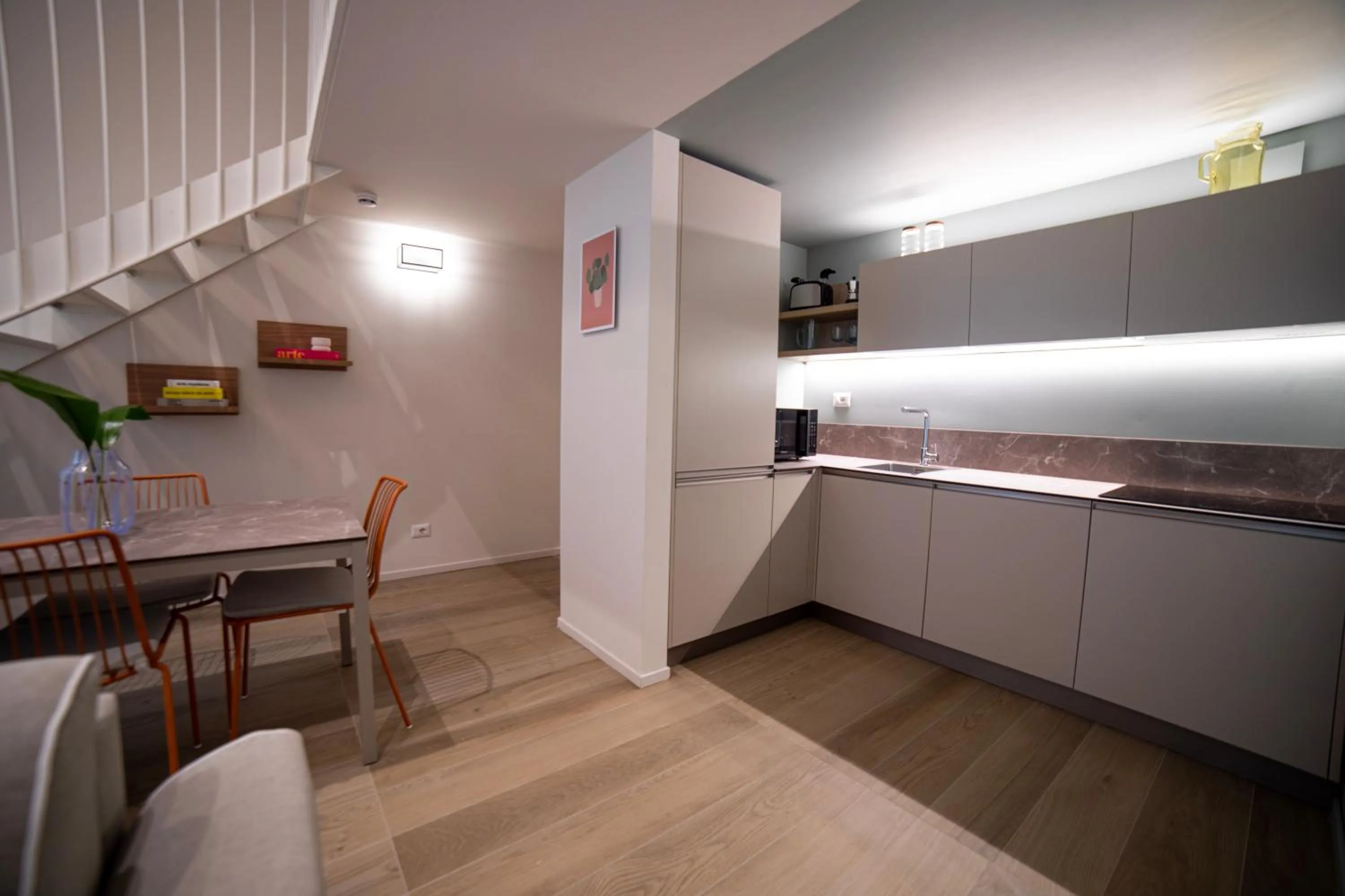 Kitchen or kitchenette in Be Mate Torino Centro