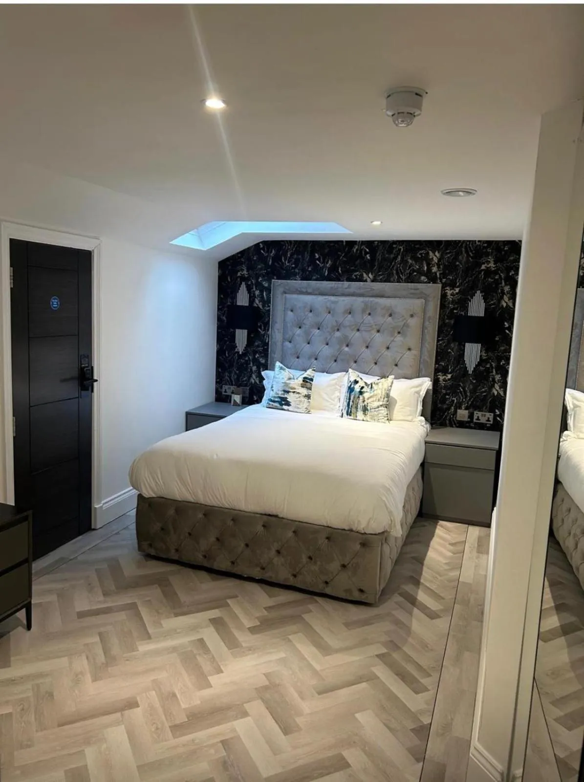 Bed in Philharmonic Hotel