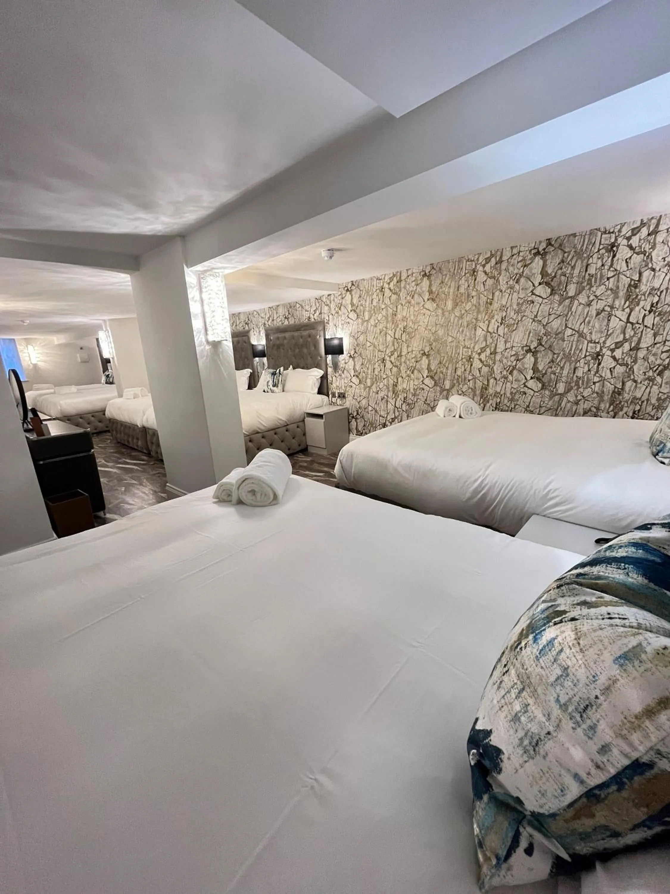 Bed in Philharmonic Hotel