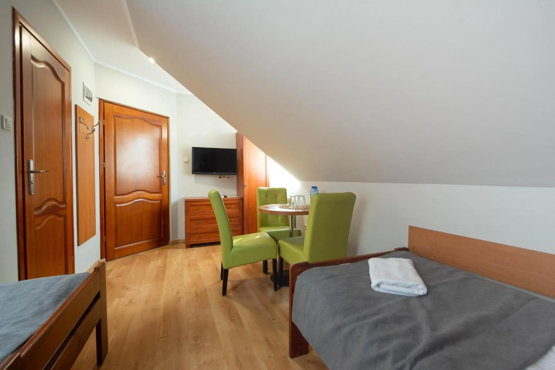 Bed in Noclegi Grill Solo