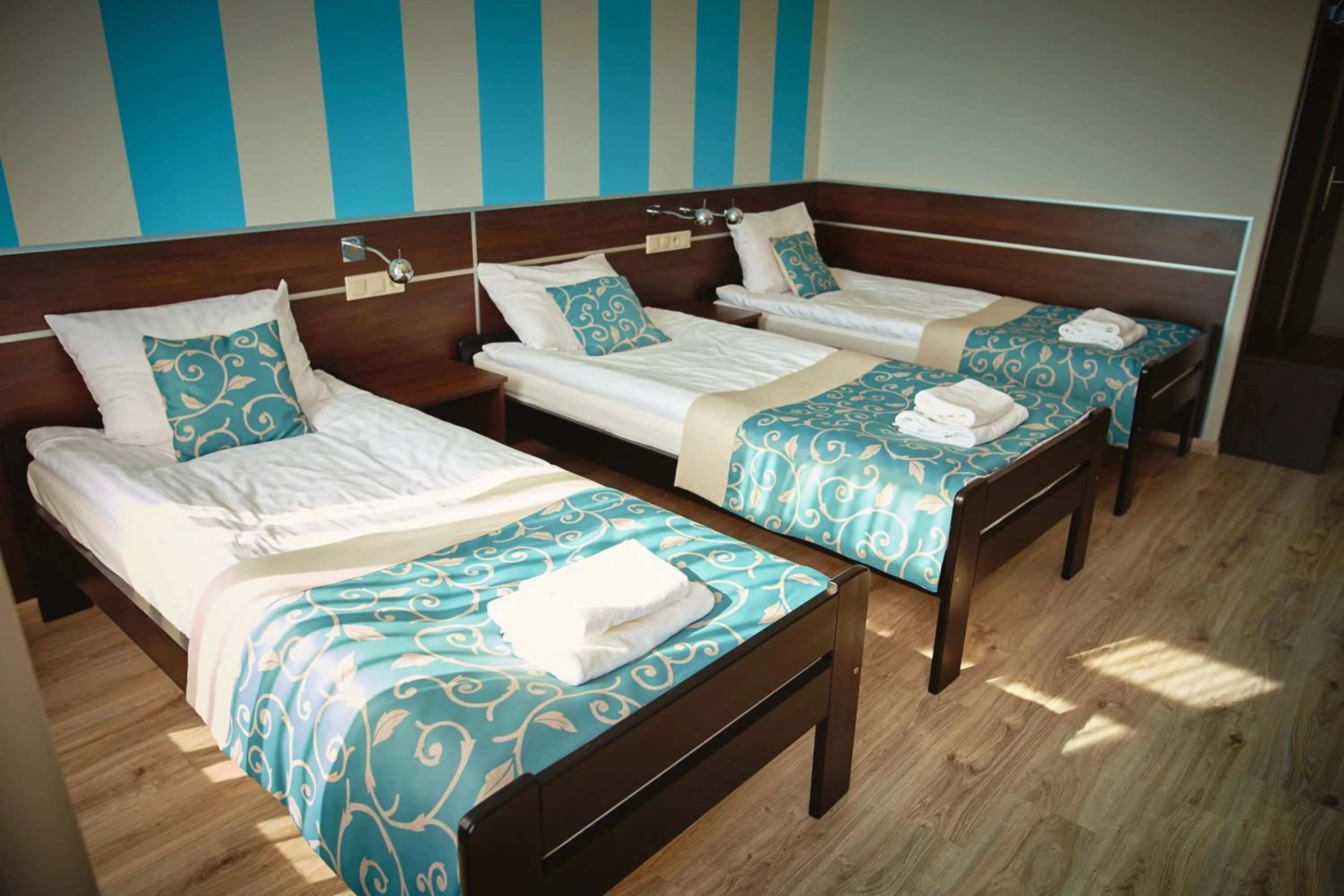 Bed in Noclegi Grill Solo