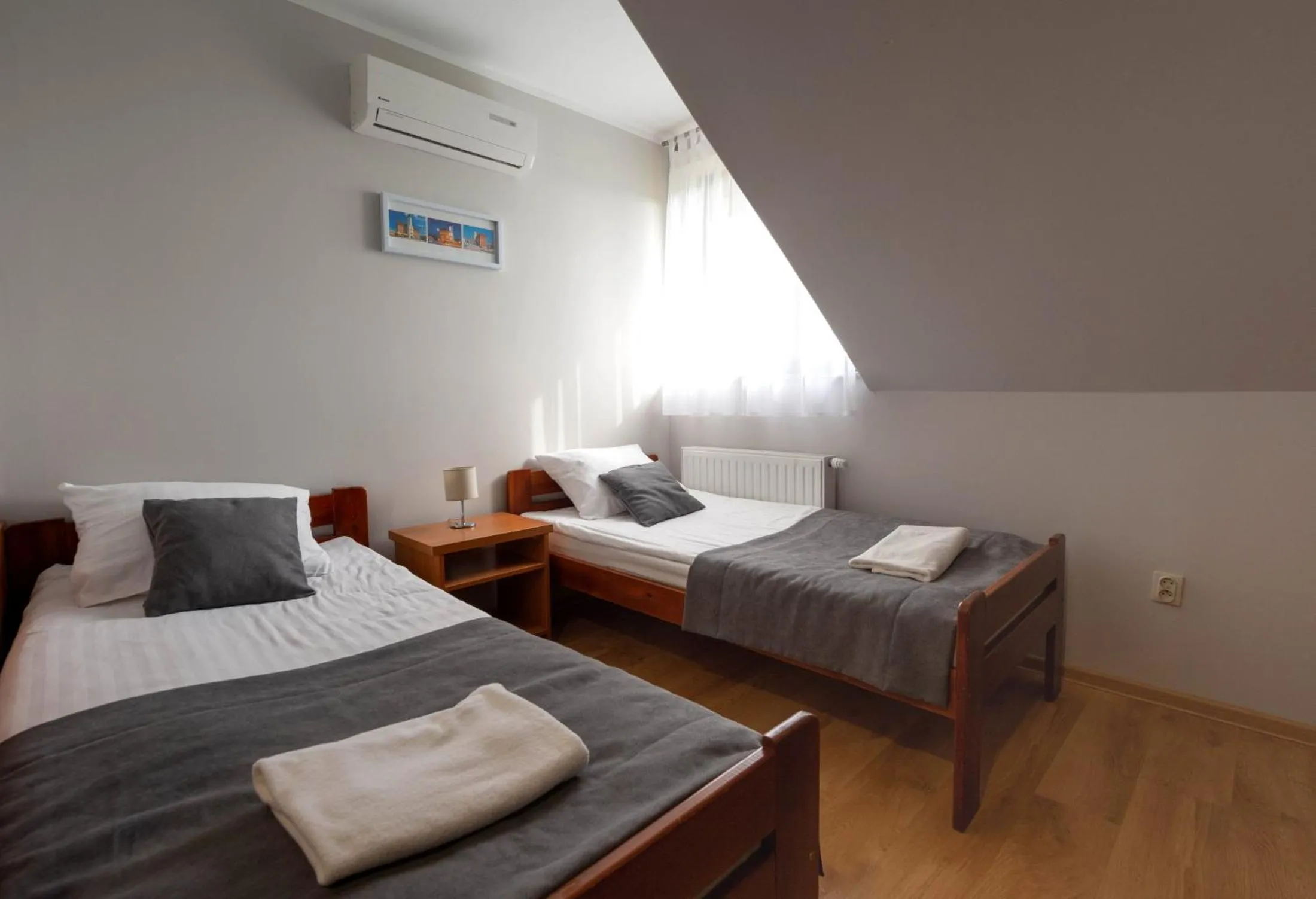 Bed in Noclegi Grill Solo