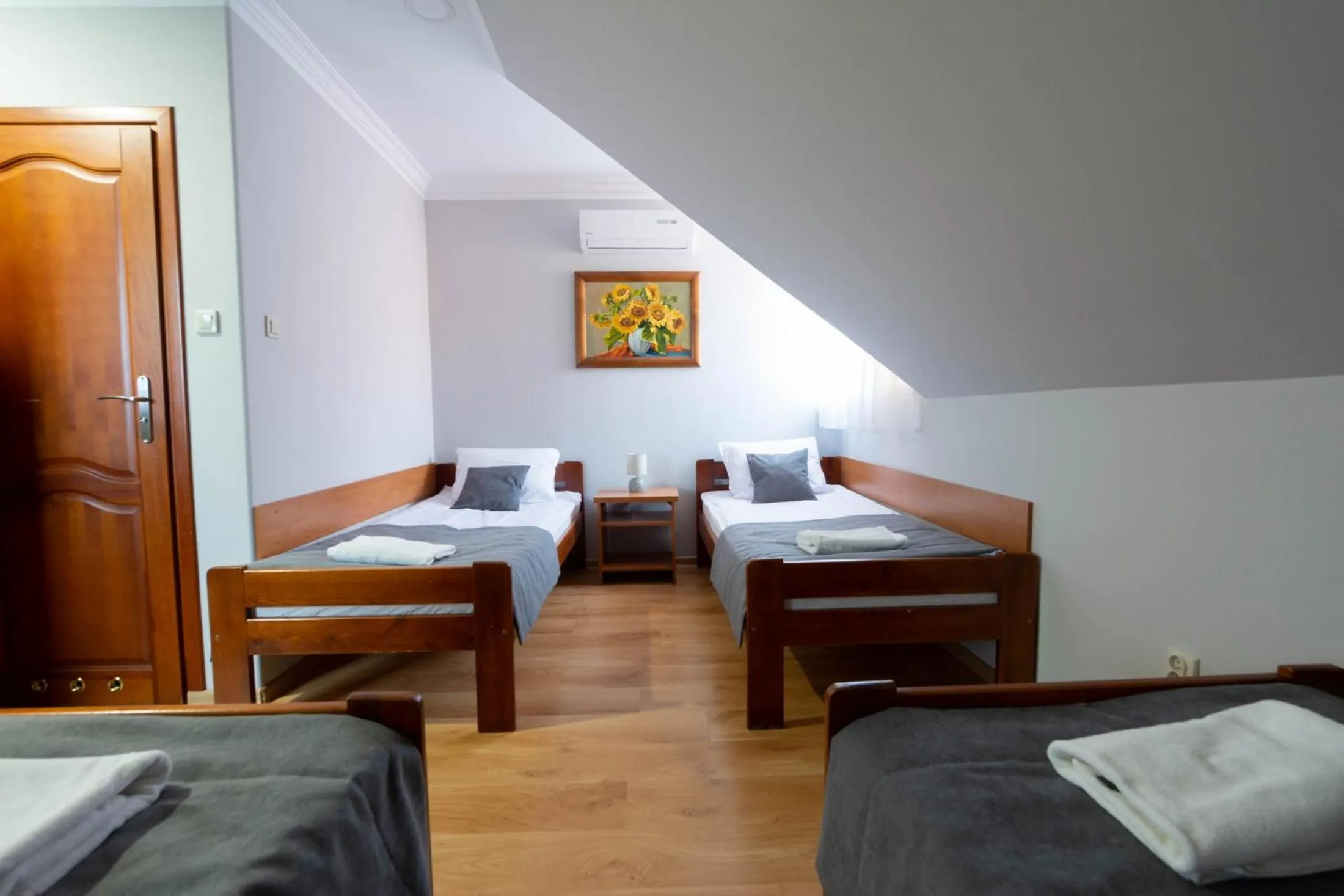 Bed in Noclegi Grill Solo