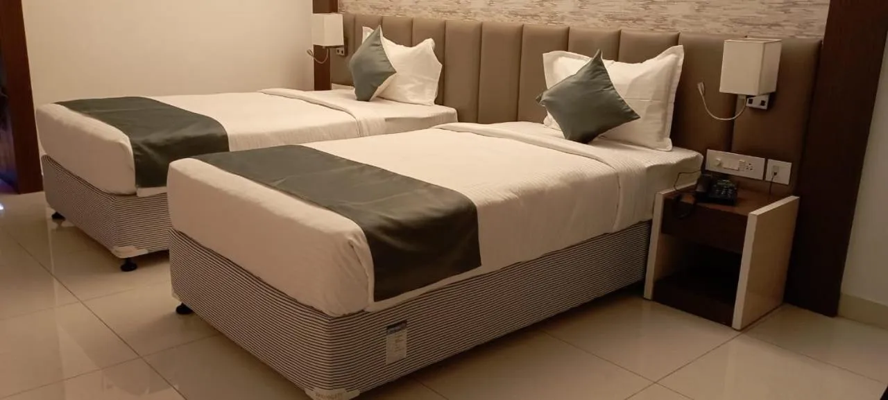Bed in Hotel Konark
