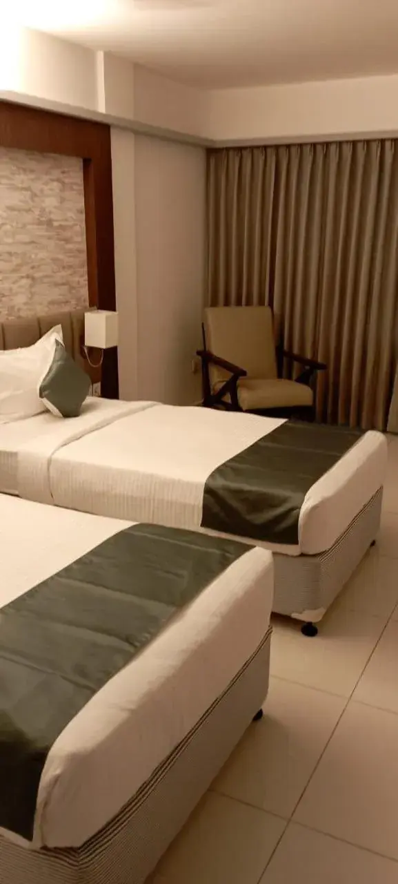 Bed in Hotel Konark Bed in Hotel Konark