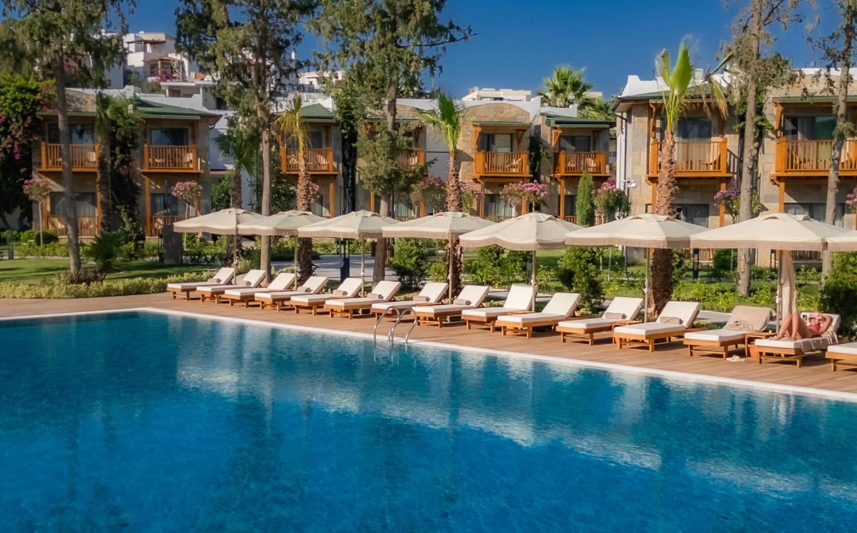 Swimming pool in Suum Bodrum Hotel & Beach - Adult Only Swimming pool in Suum Bodrum Hotel & Beach - Adult Only
