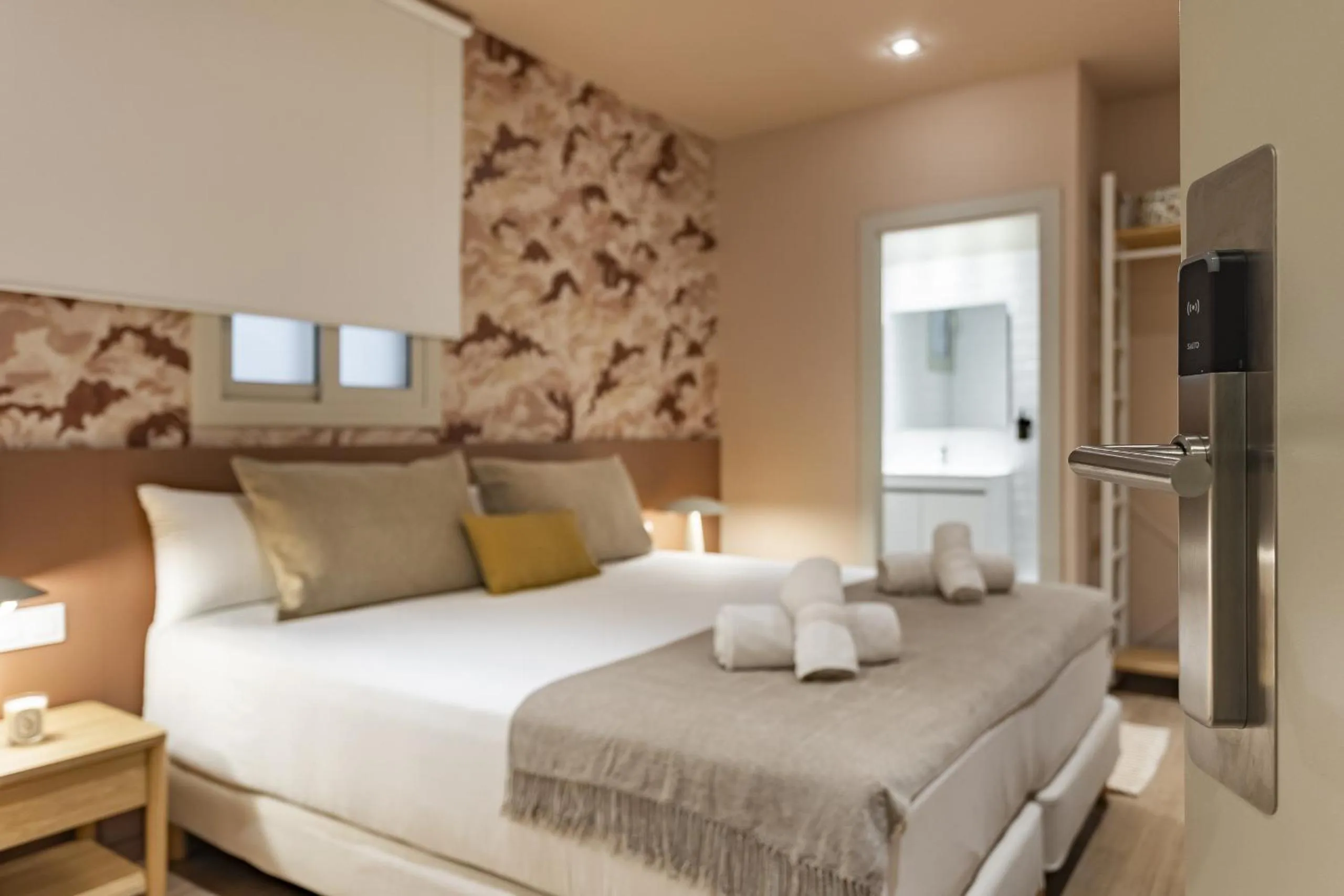 Bed in Ola Living Hostal Diagonal