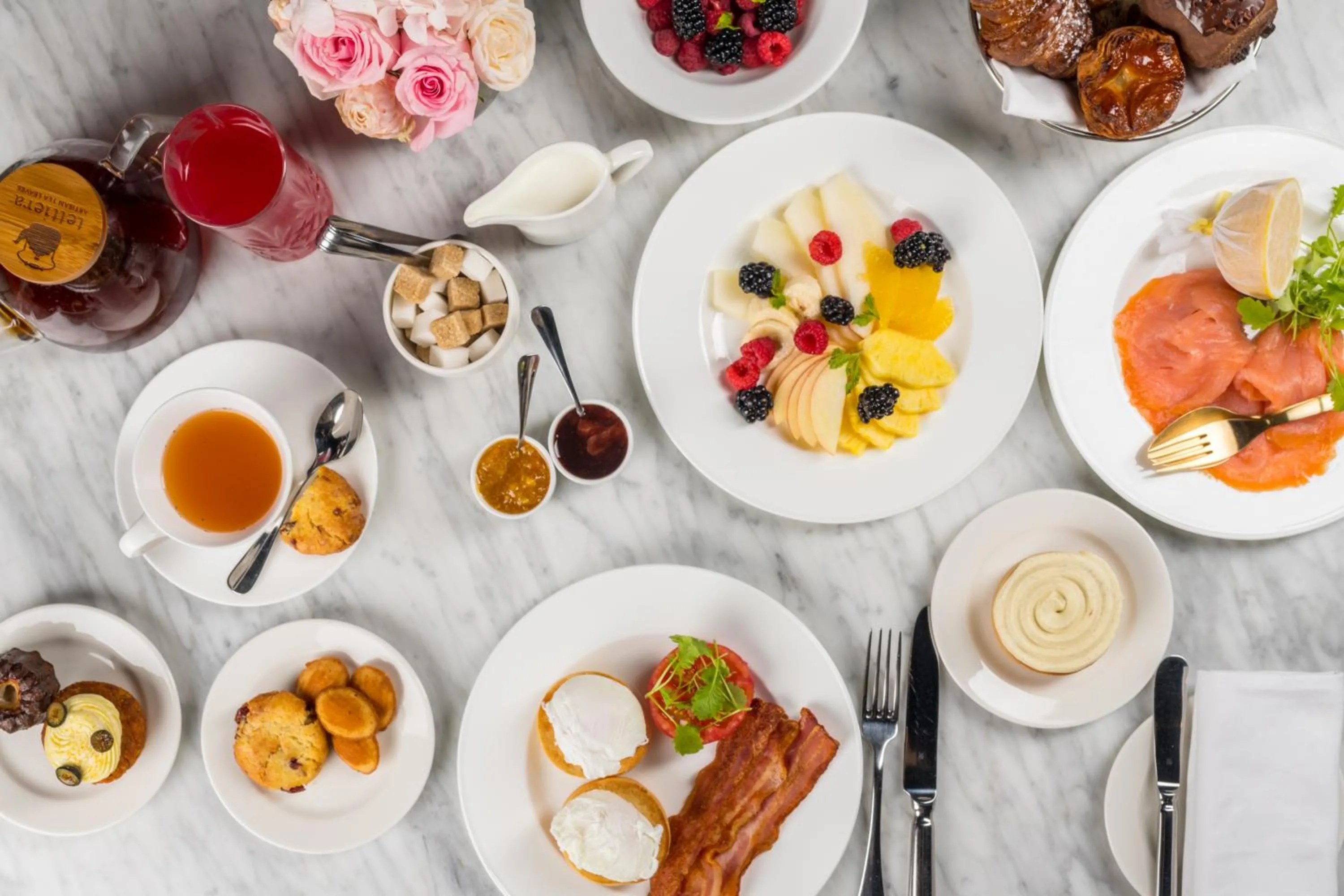 Buffet breakfast in Casa Ellul - Small Luxury Hotels of the World