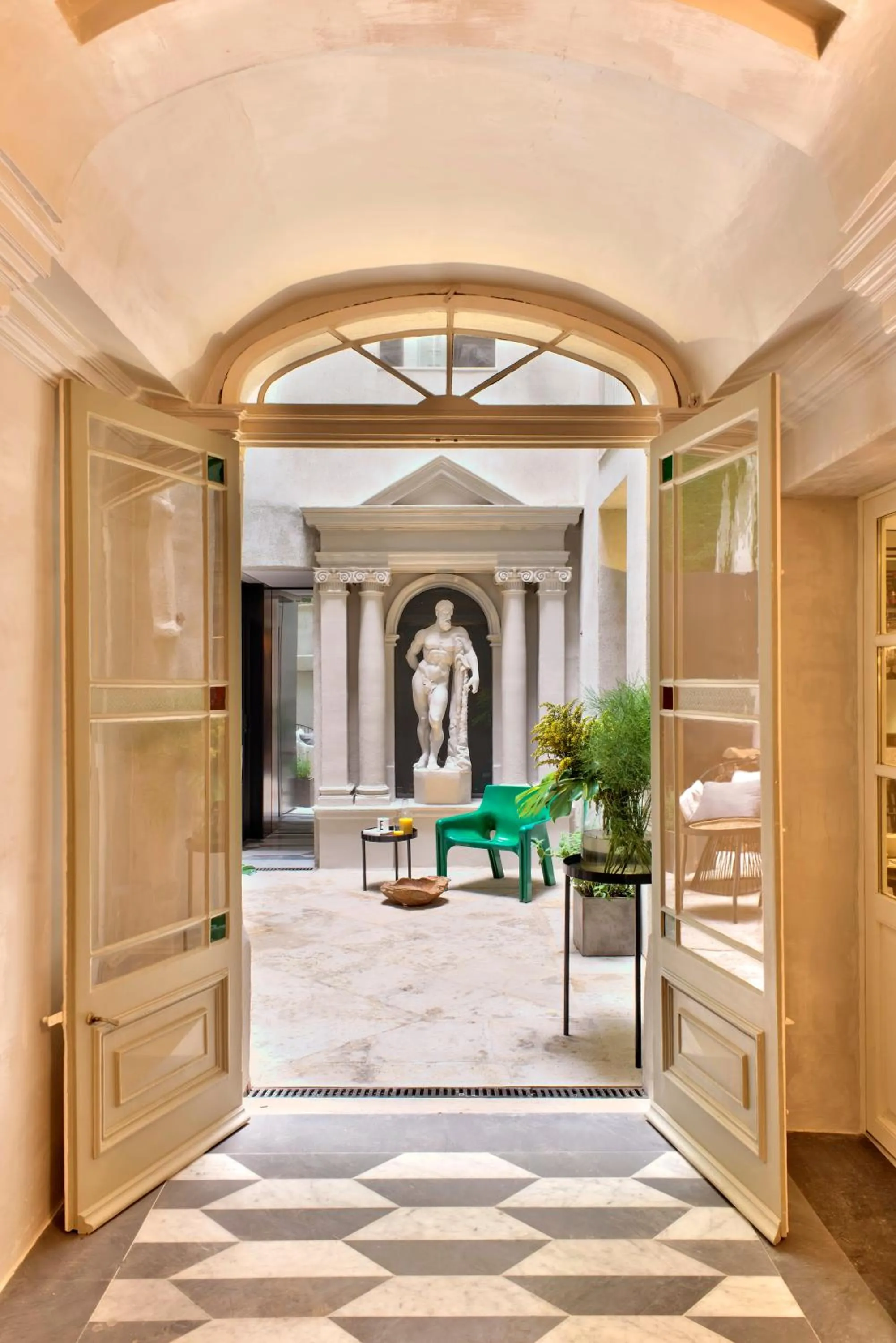 Patio, Bed in Casa Ellul - Small Luxury Hotels of the World