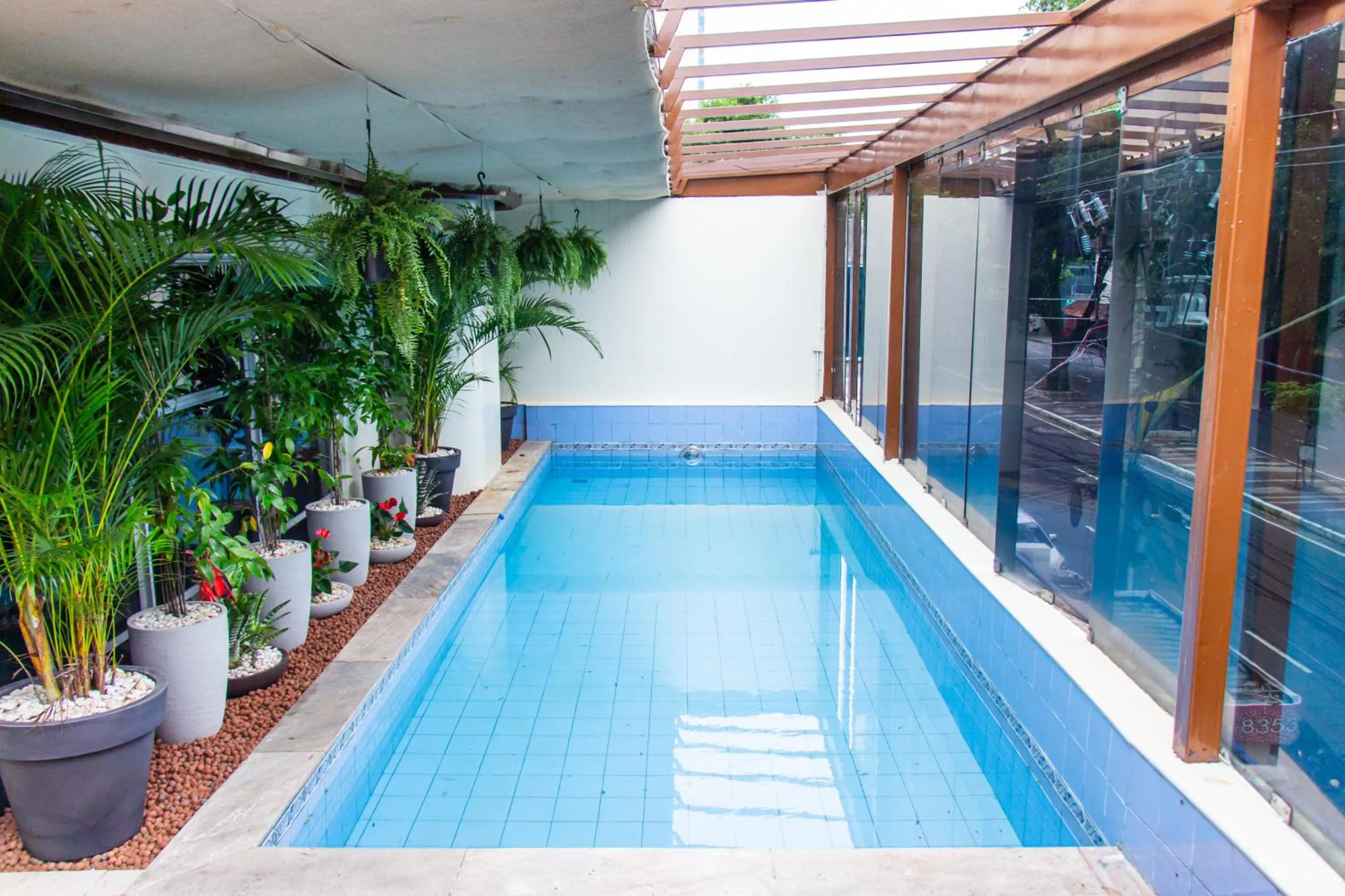 Swimming Pool in Plaza Prestige Hotel Manaus