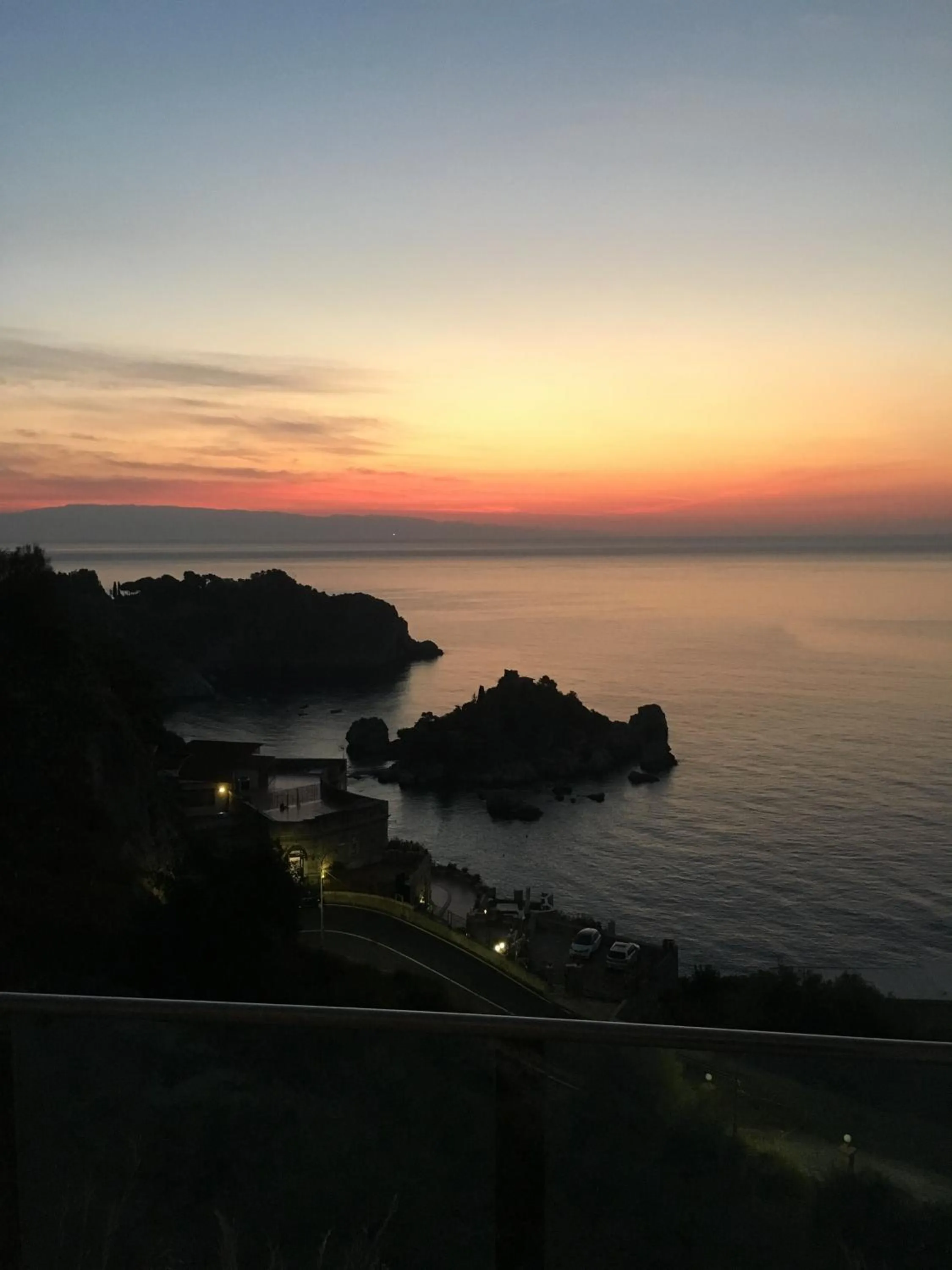 Sea view in Maison Blanche Taormina
