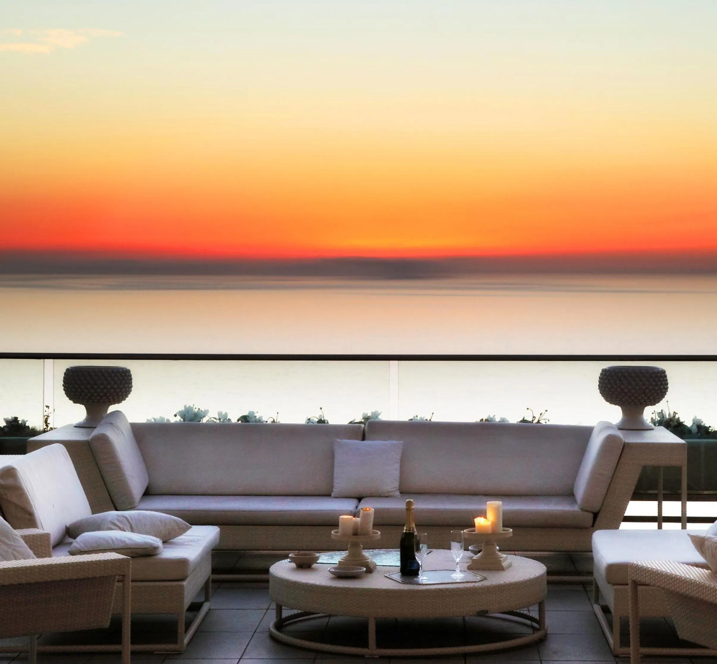 Balcony/Terrace in Maison Blanche Taormina