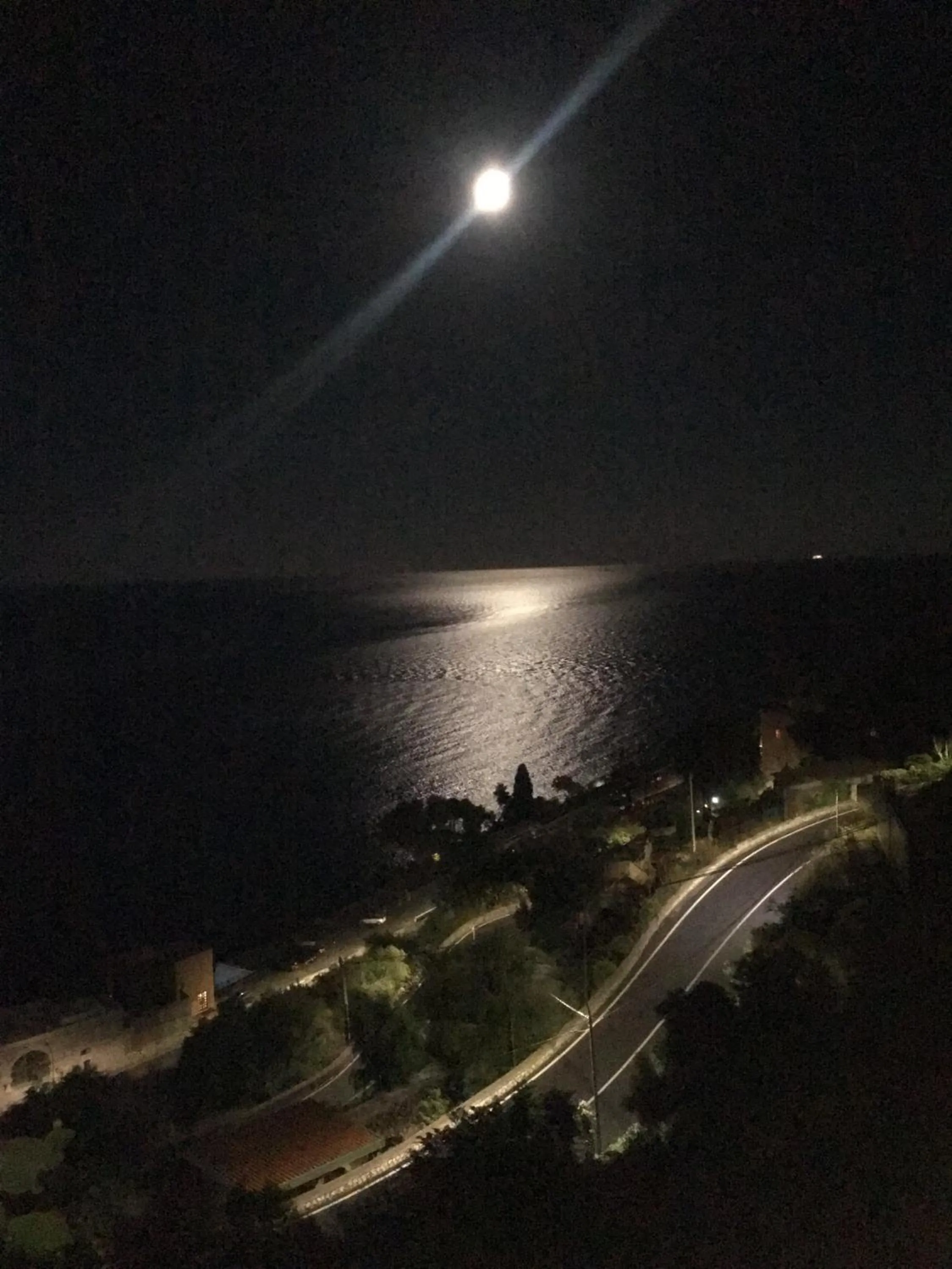 Sea view in Maison Blanche Taormina
