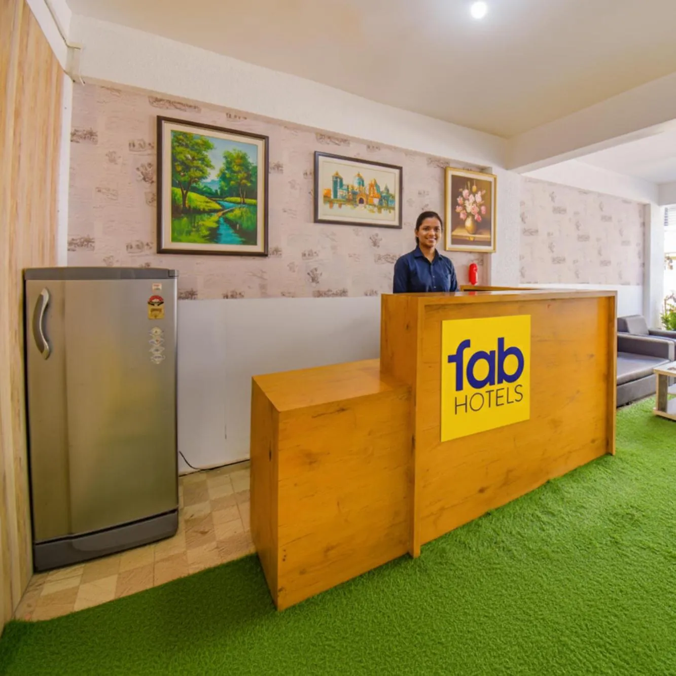 Lobby or reception in FabHotel Fortune Suites - Nr Mannipal Hospital, Baner