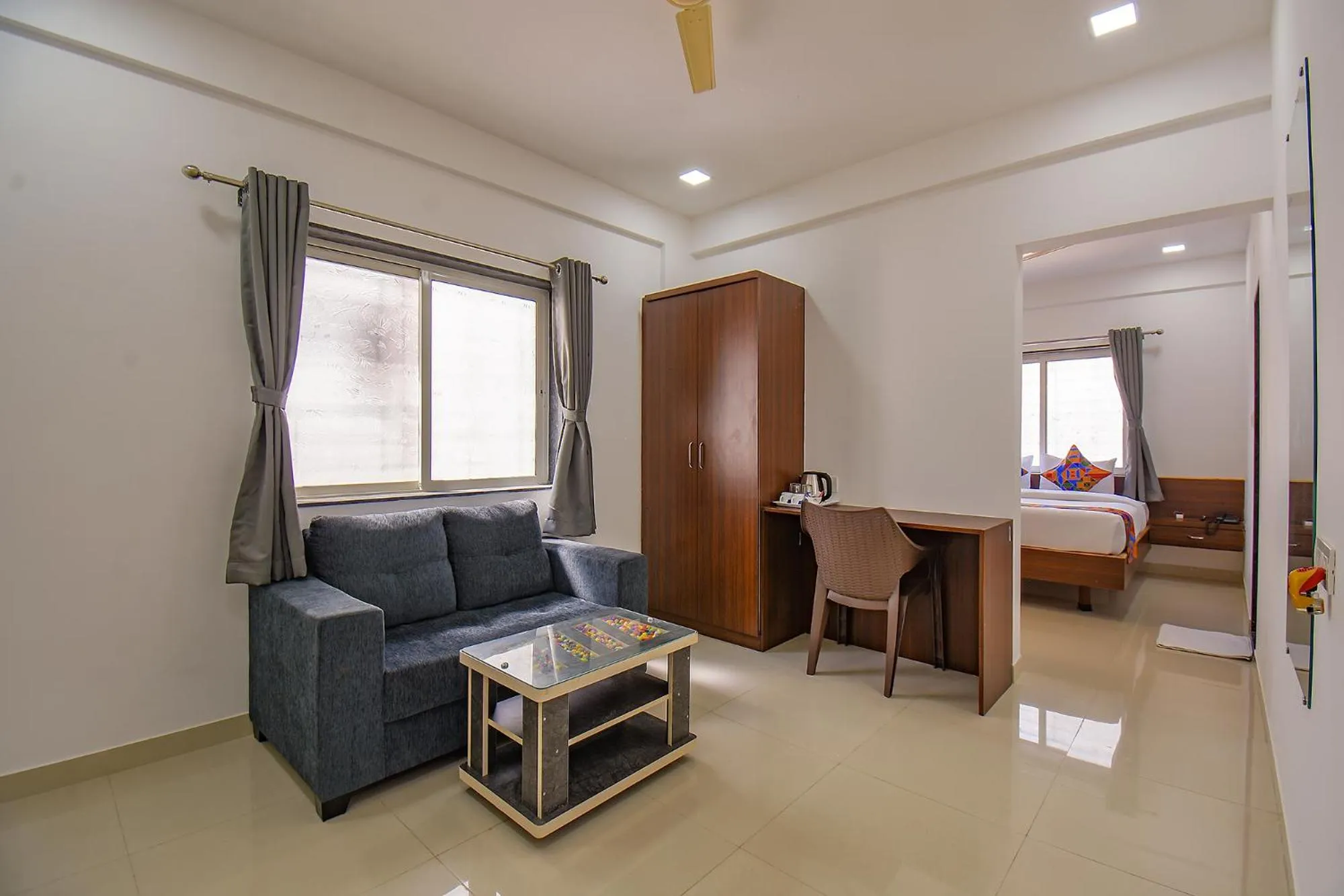 Seating area in FabHotel Fortune Suites - Nr Mannipal Hospital, Baner