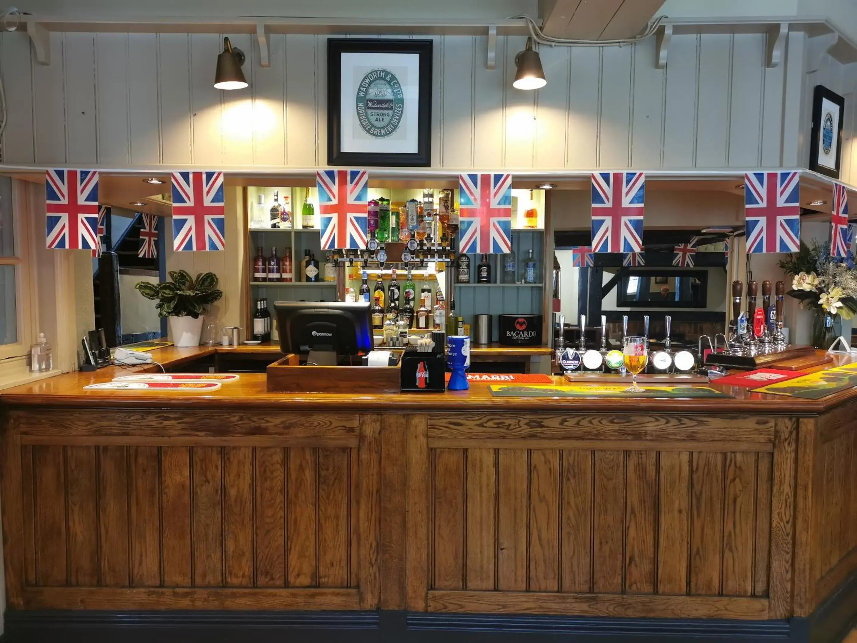 Lounge or bar in The Old Bell - Warminster Lounge or bar in The Old Bell - Warminster