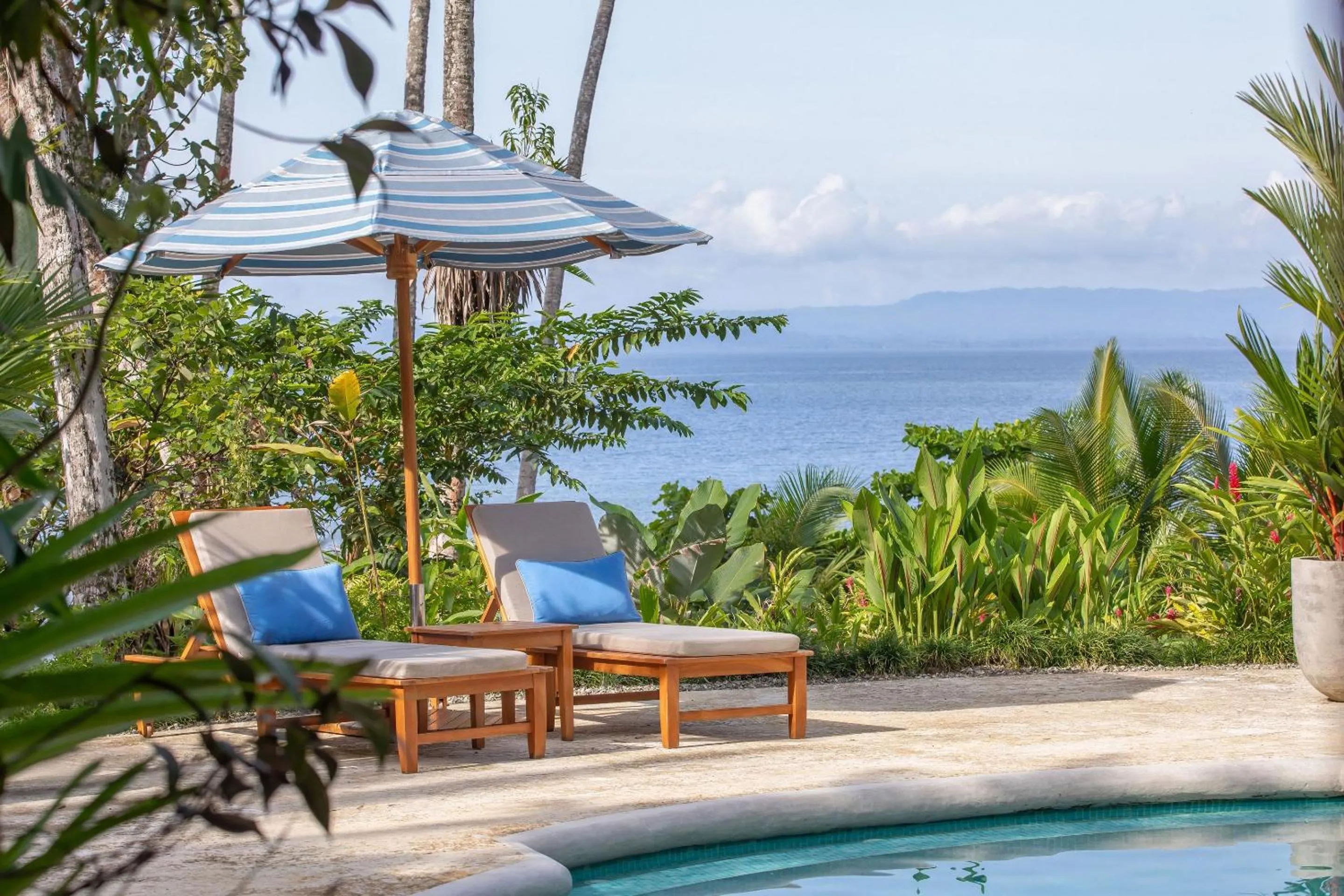 Natural landscape in Playa Cativo Lodge