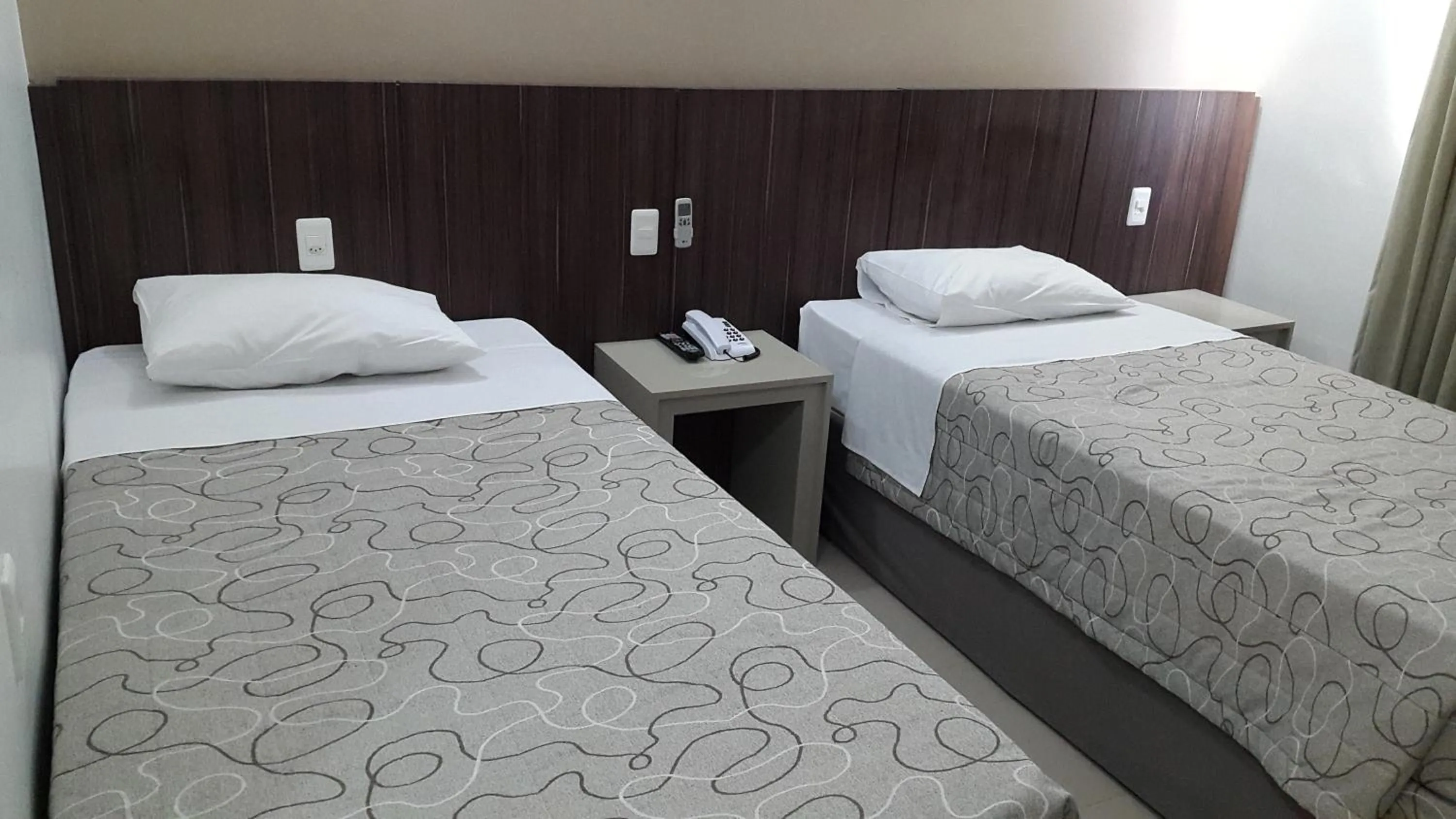 Bed in Hotel Abba Uno