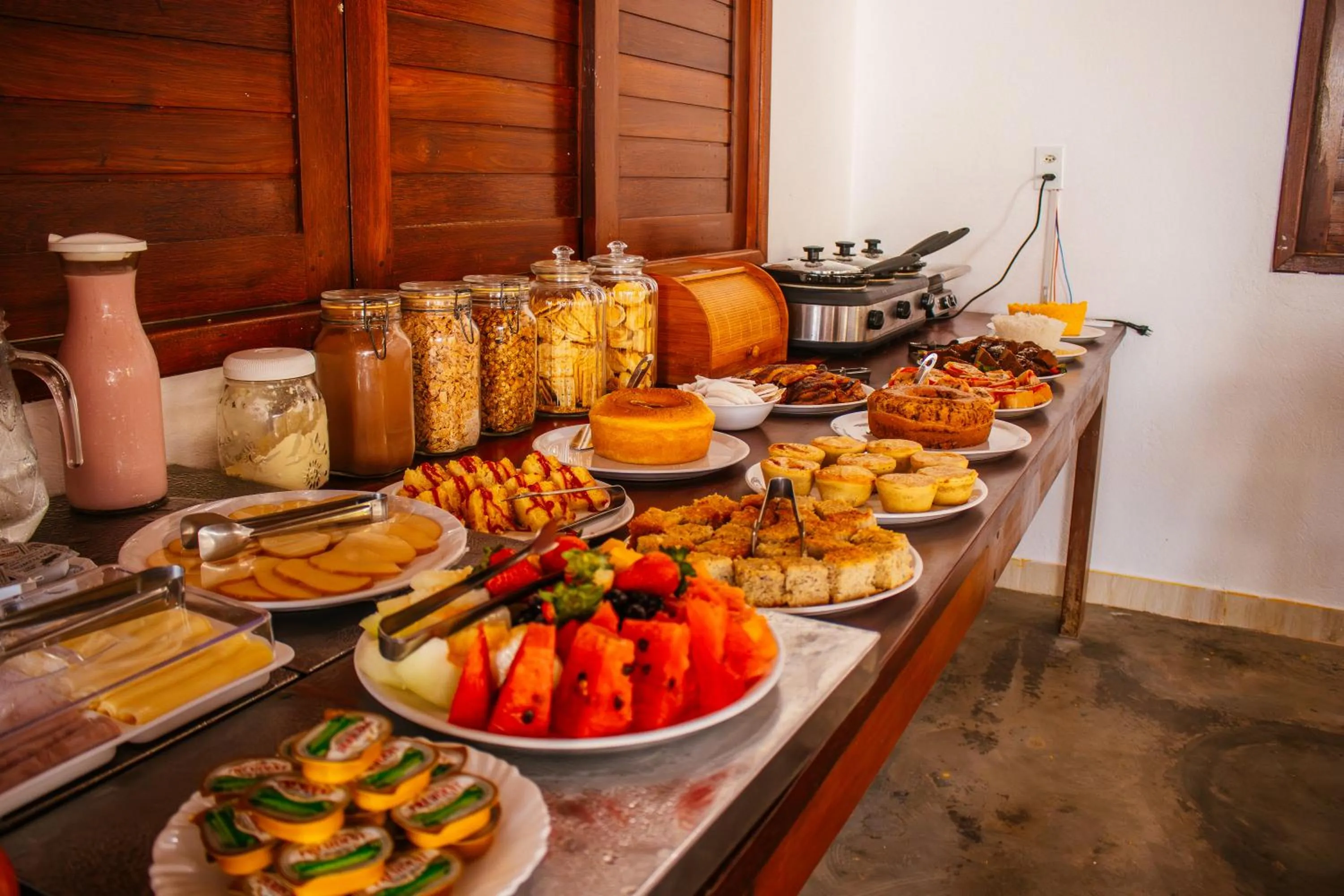 Food and drinks in Pousada do Enildo