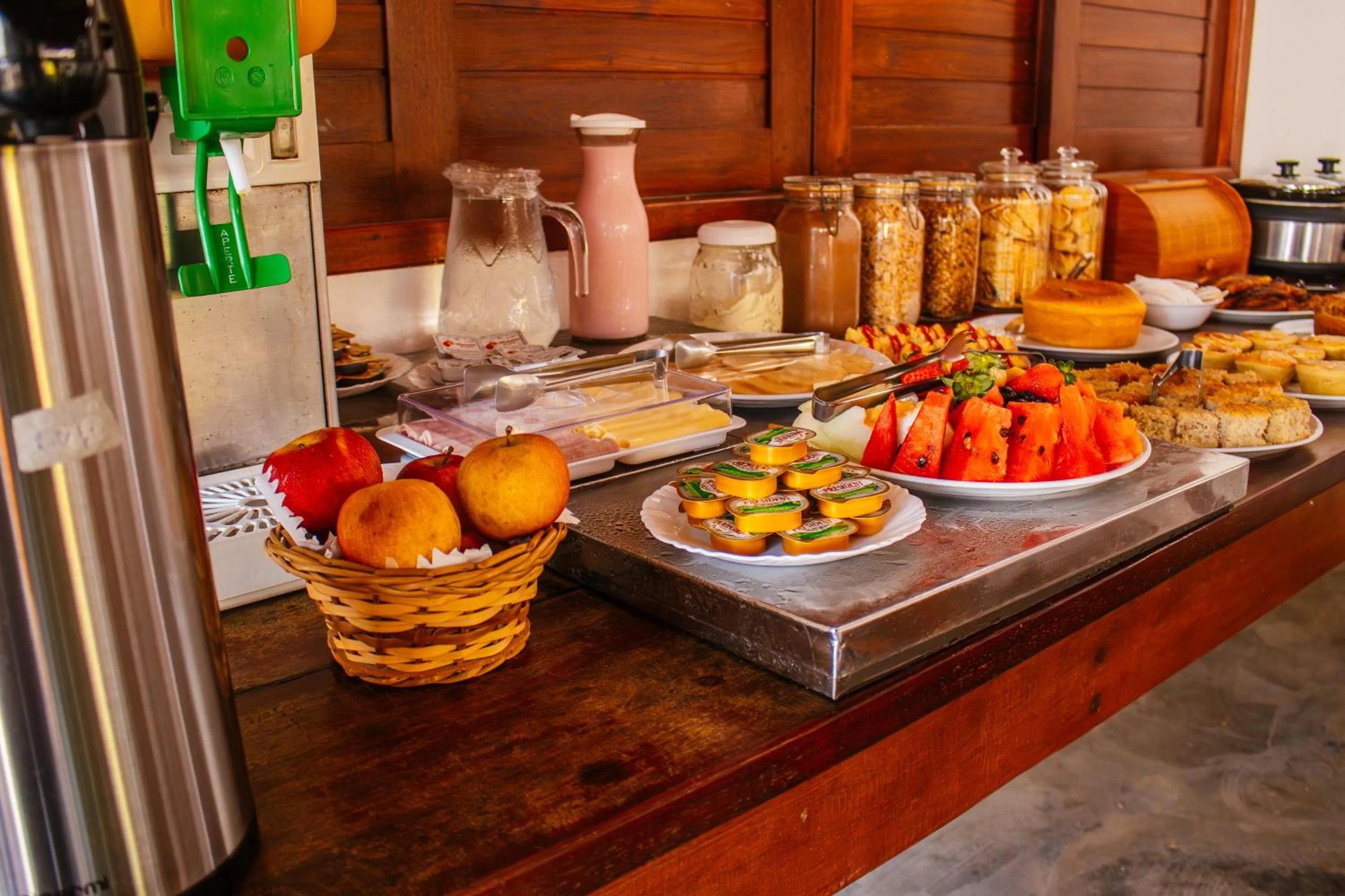 Food and drinks in Pousada do Enildo