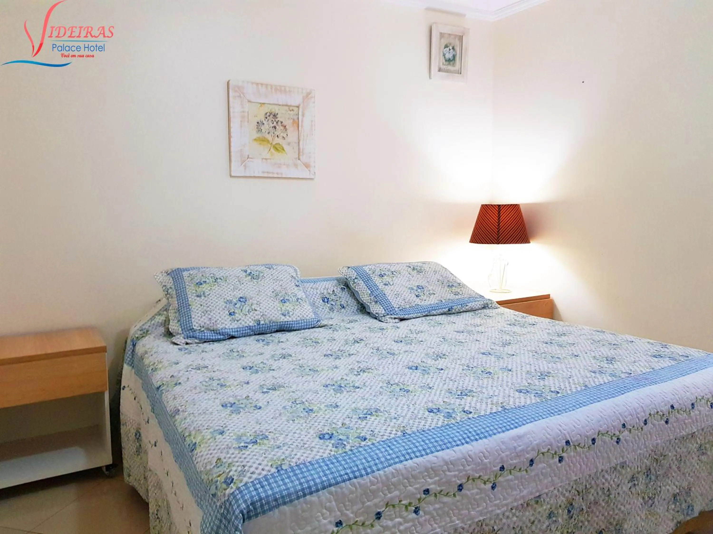 Bed in Videiras Palace Hotel