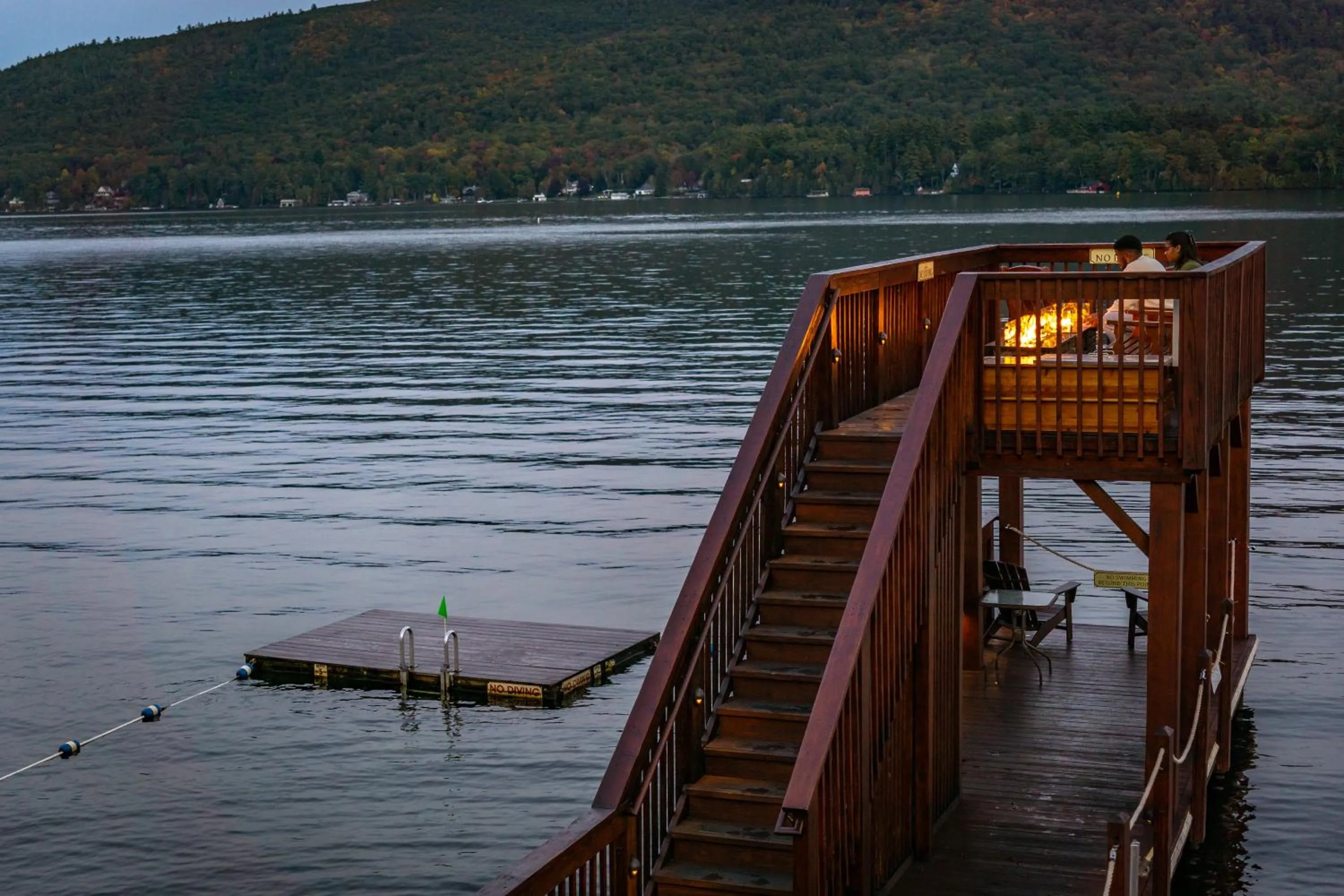 Property building in The Lake Motel