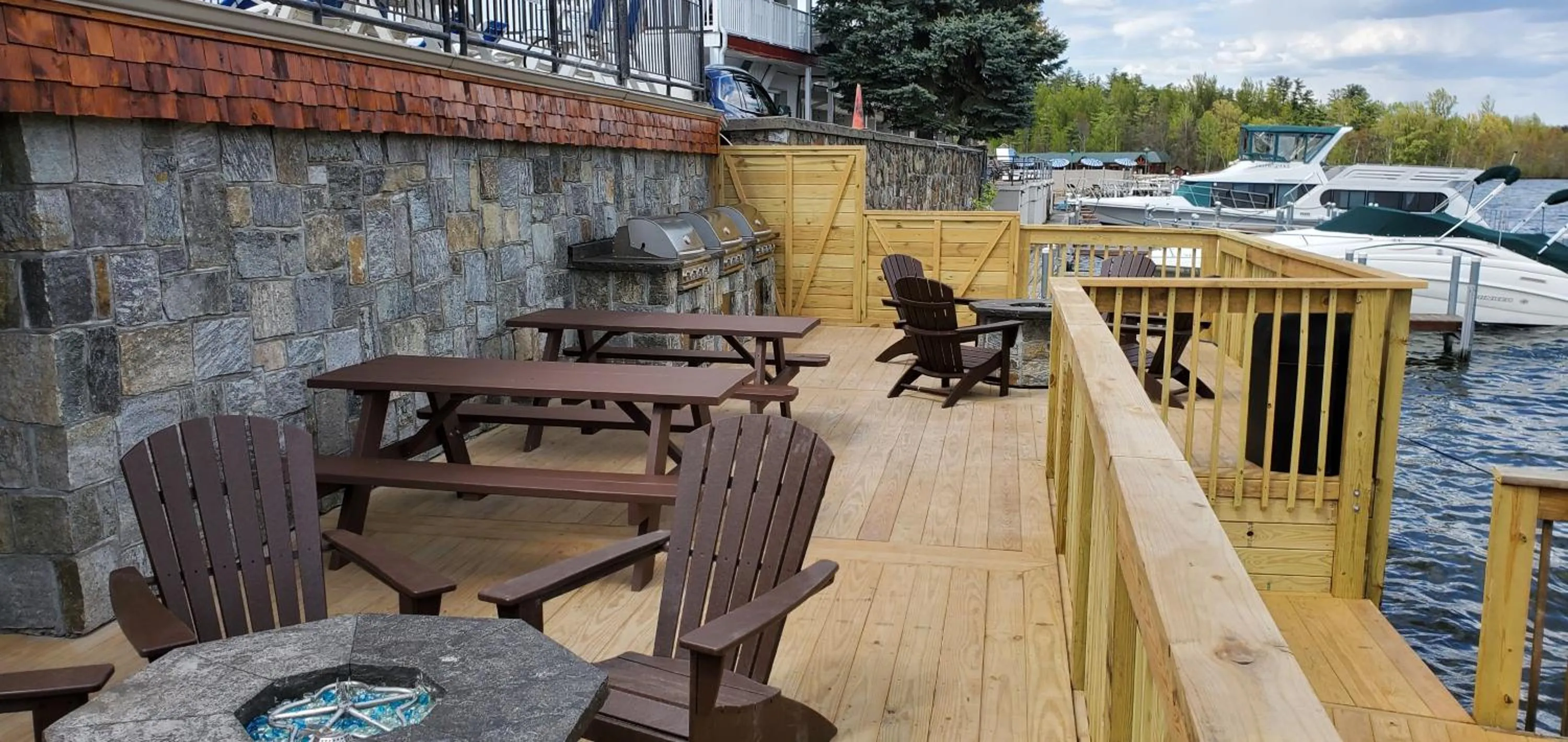 Balcony/Terrace in The Lake Motel