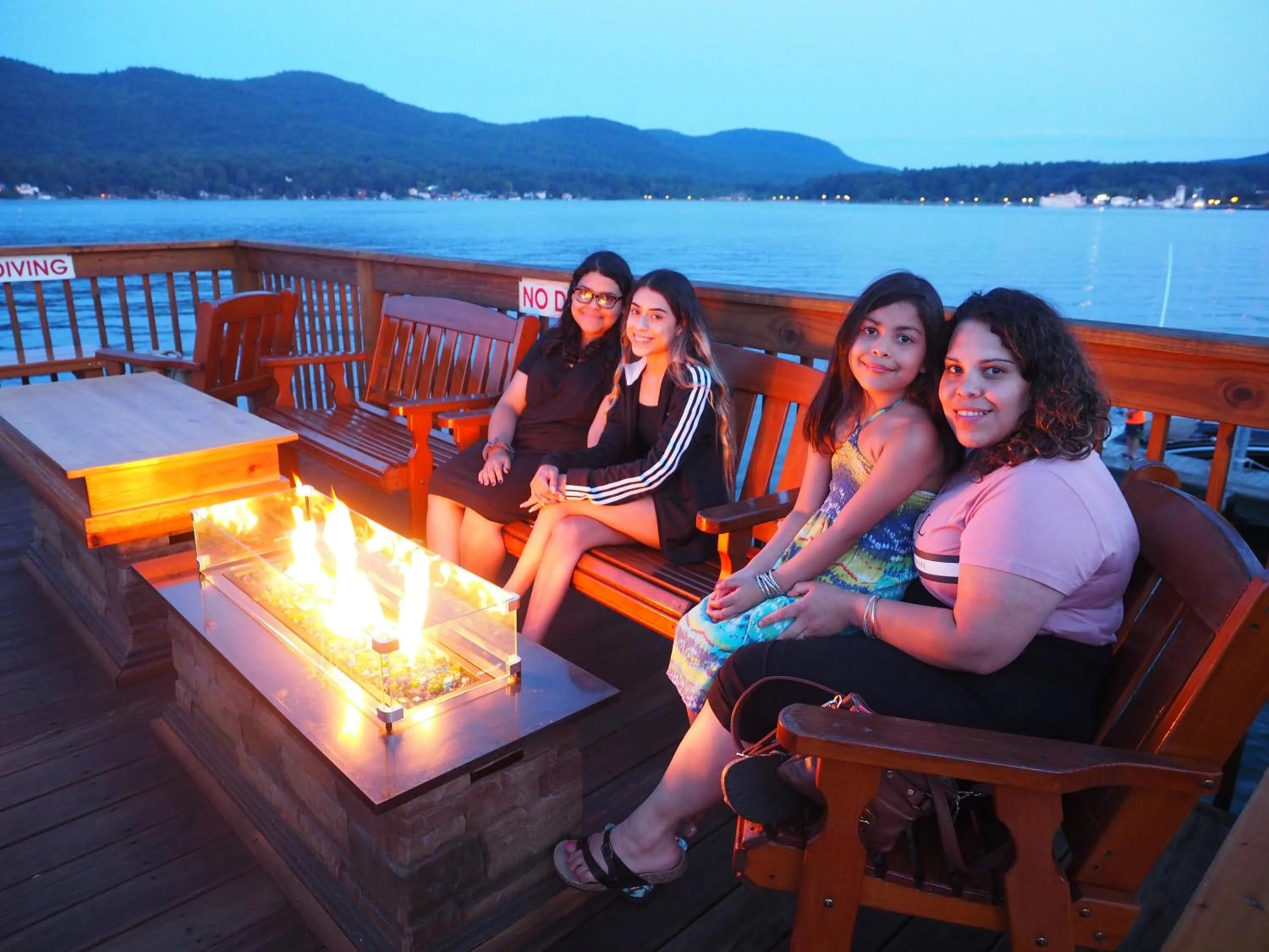 Balcony/Terrace in The Lake Motel