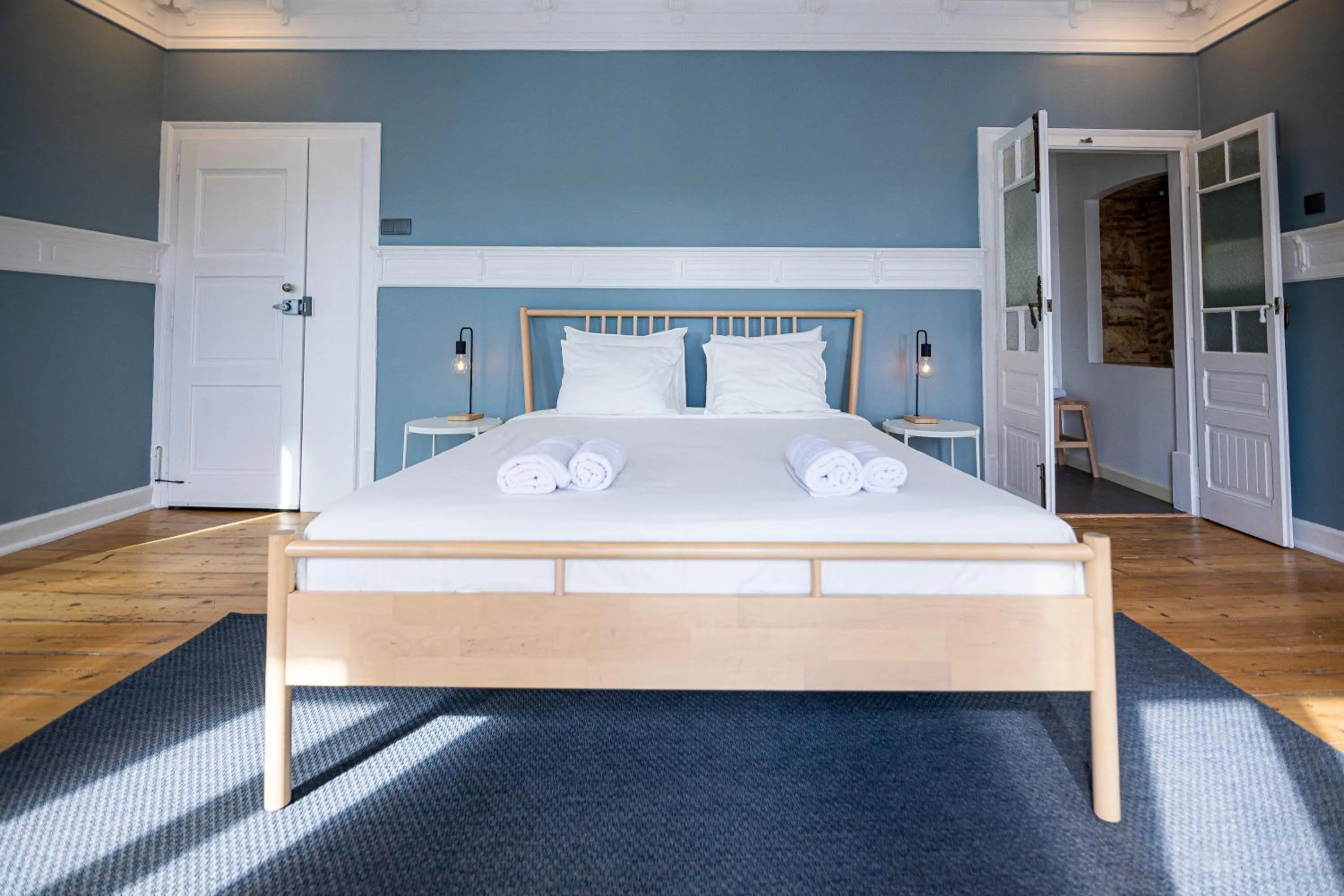 Bed in VAGO Alcântara Suites