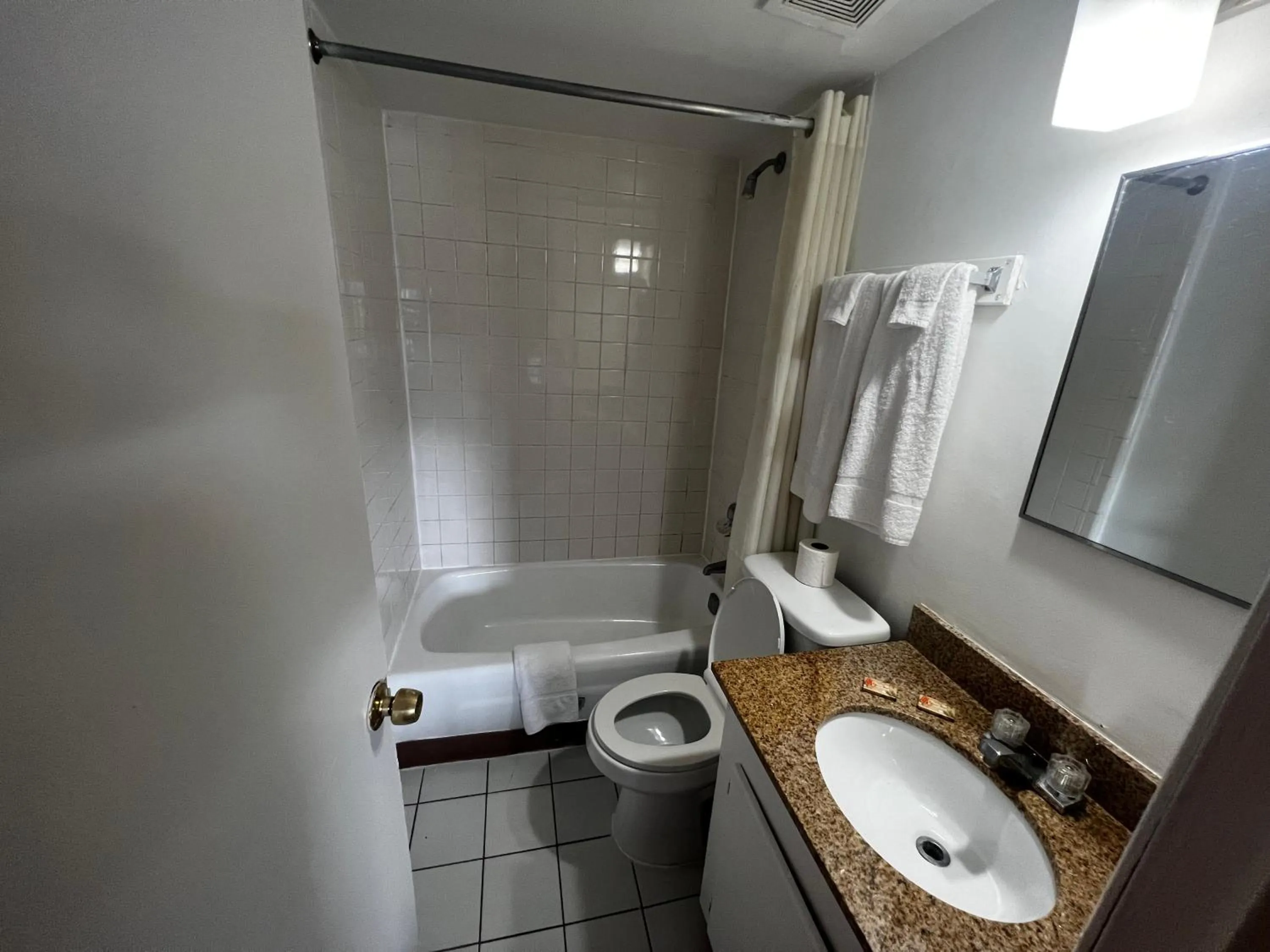 Bathroom in White Marlin Inn - Virginia Beach