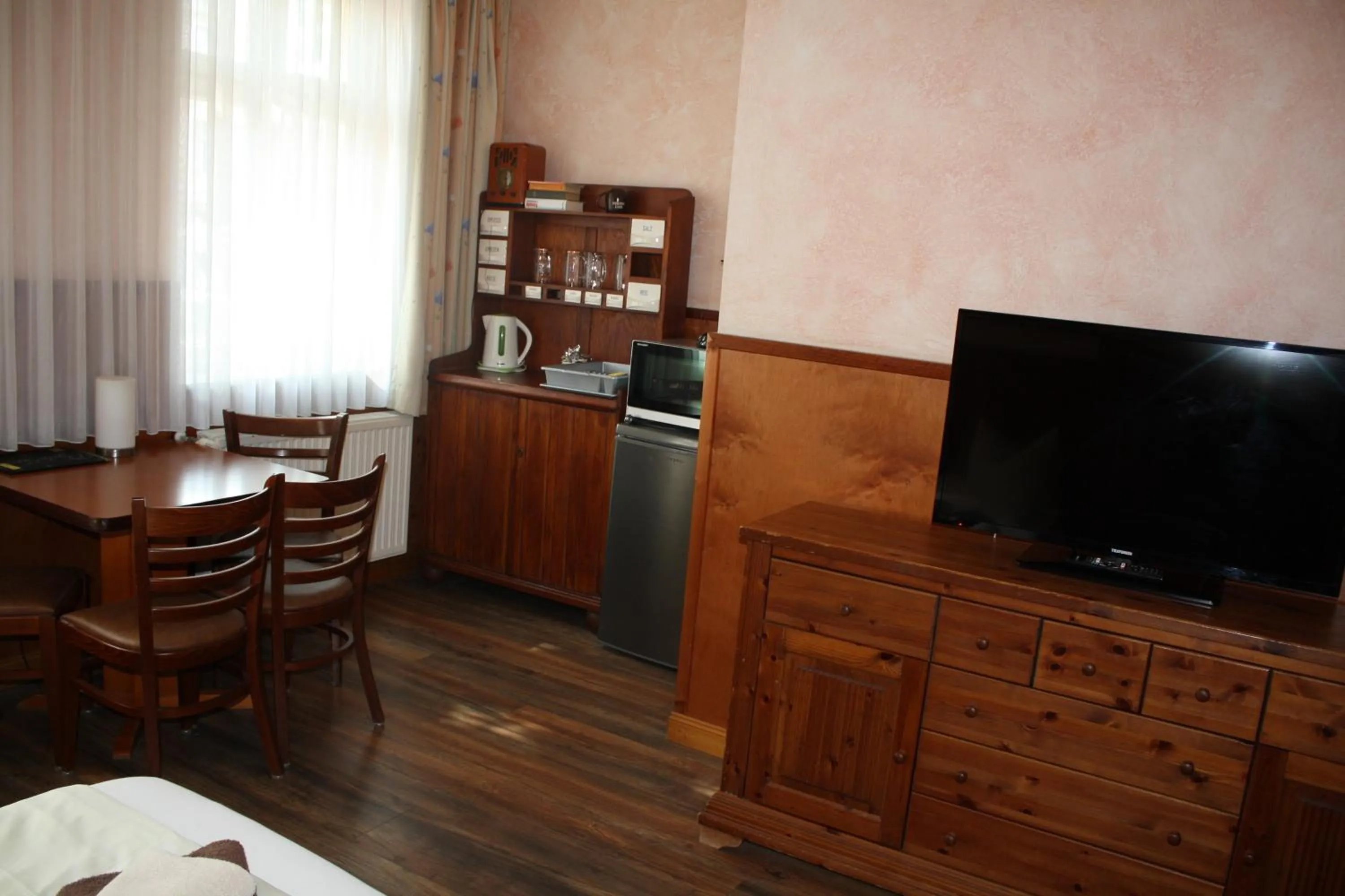 TV and multimedia in Pensionszimmer Unicat