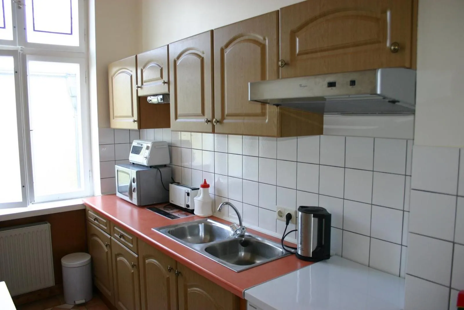 Kitchen or kitchenette in Pensionszimmer Unicat