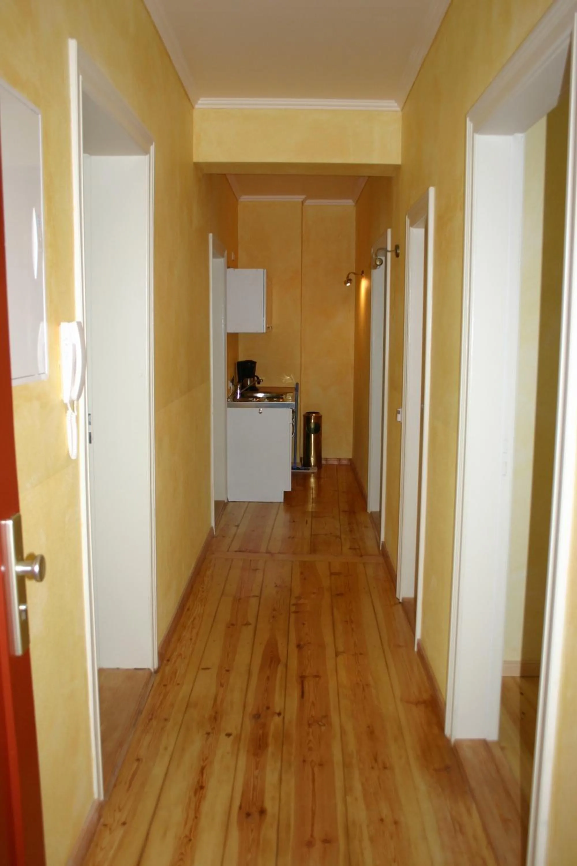 Kitchen or kitchenette in Pensionszimmer Unicat