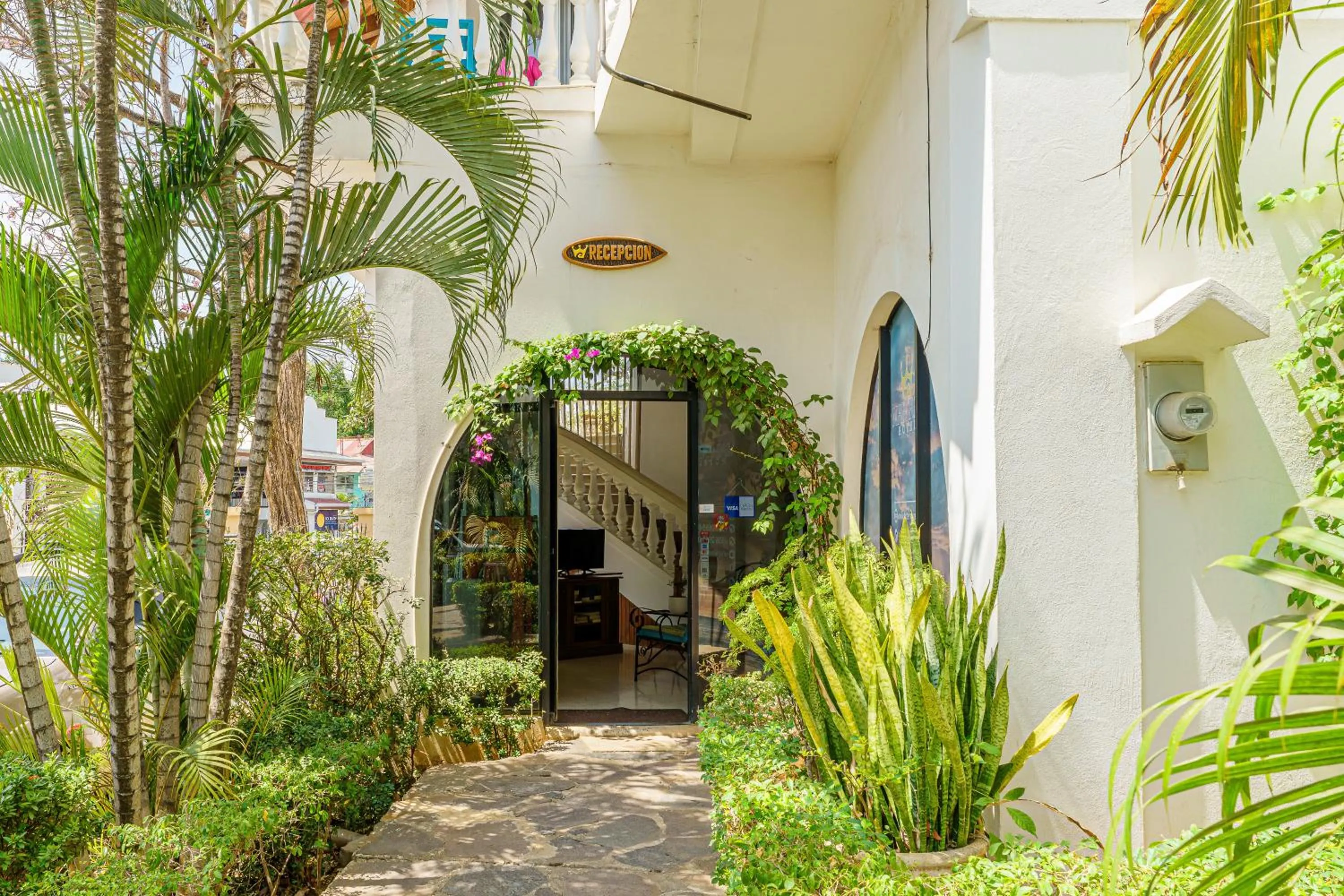 Lobby or reception in Hotel Mar Rey