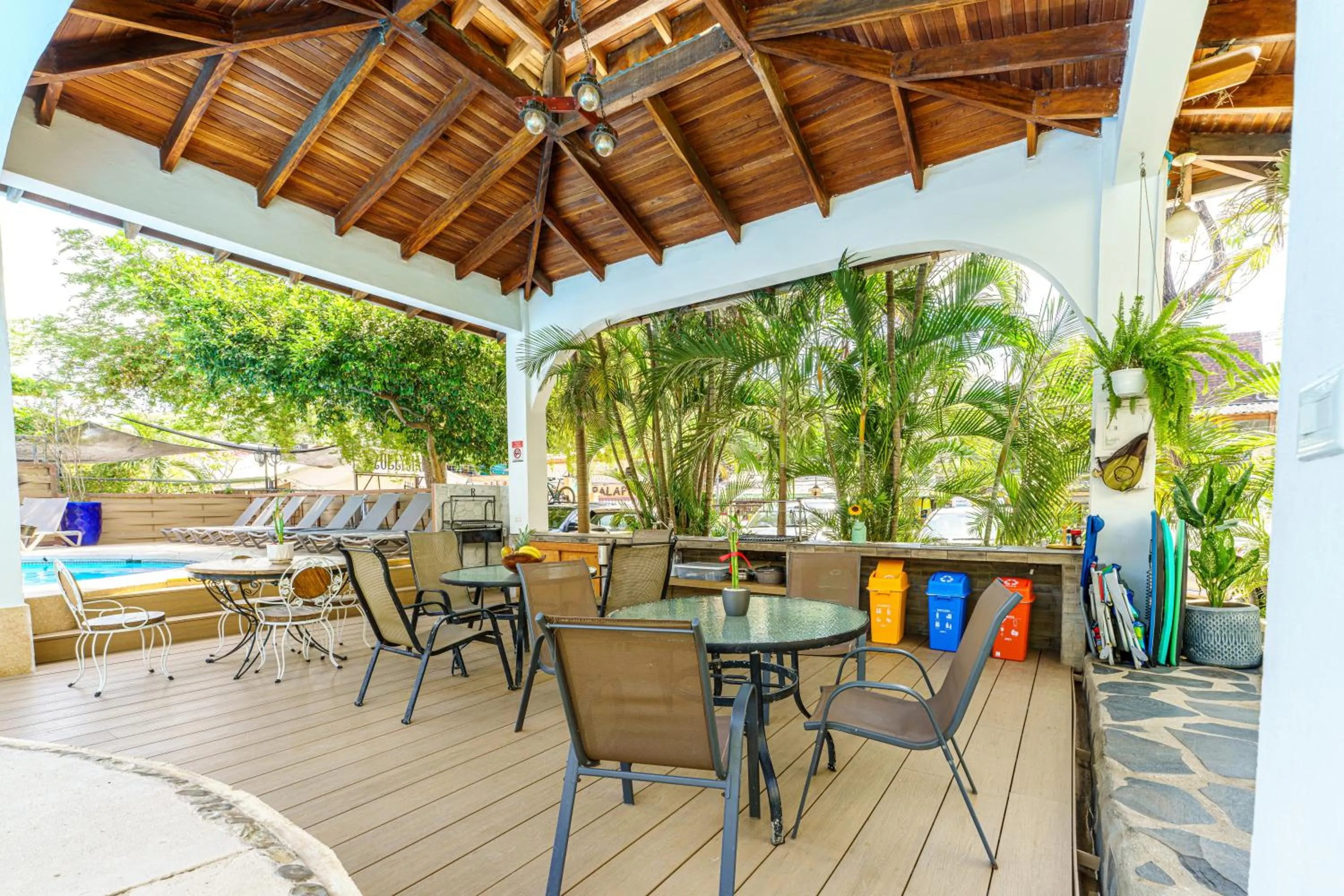 BBQ facilities in Hotel Mar Rey