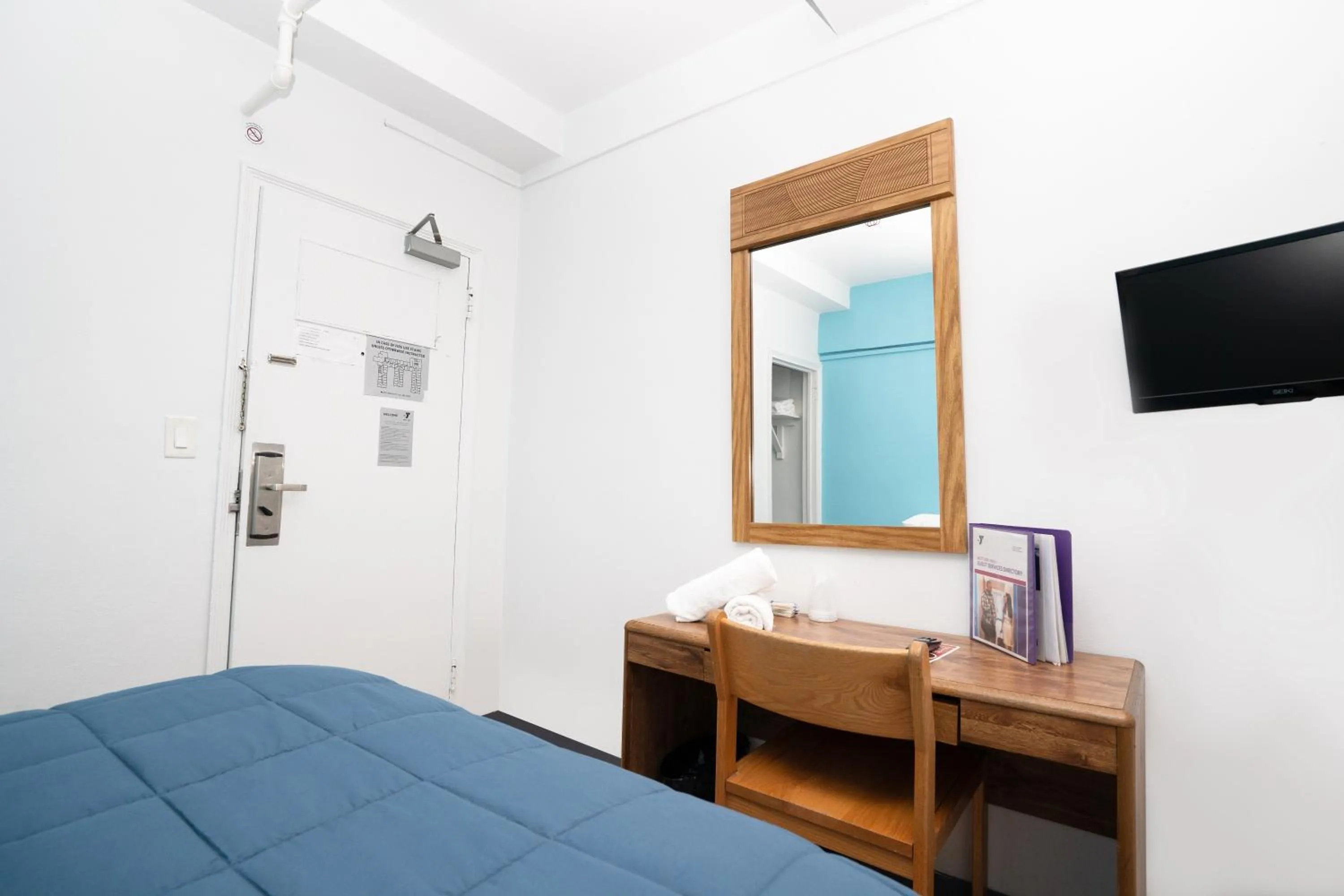 Bed in West Side YMCA