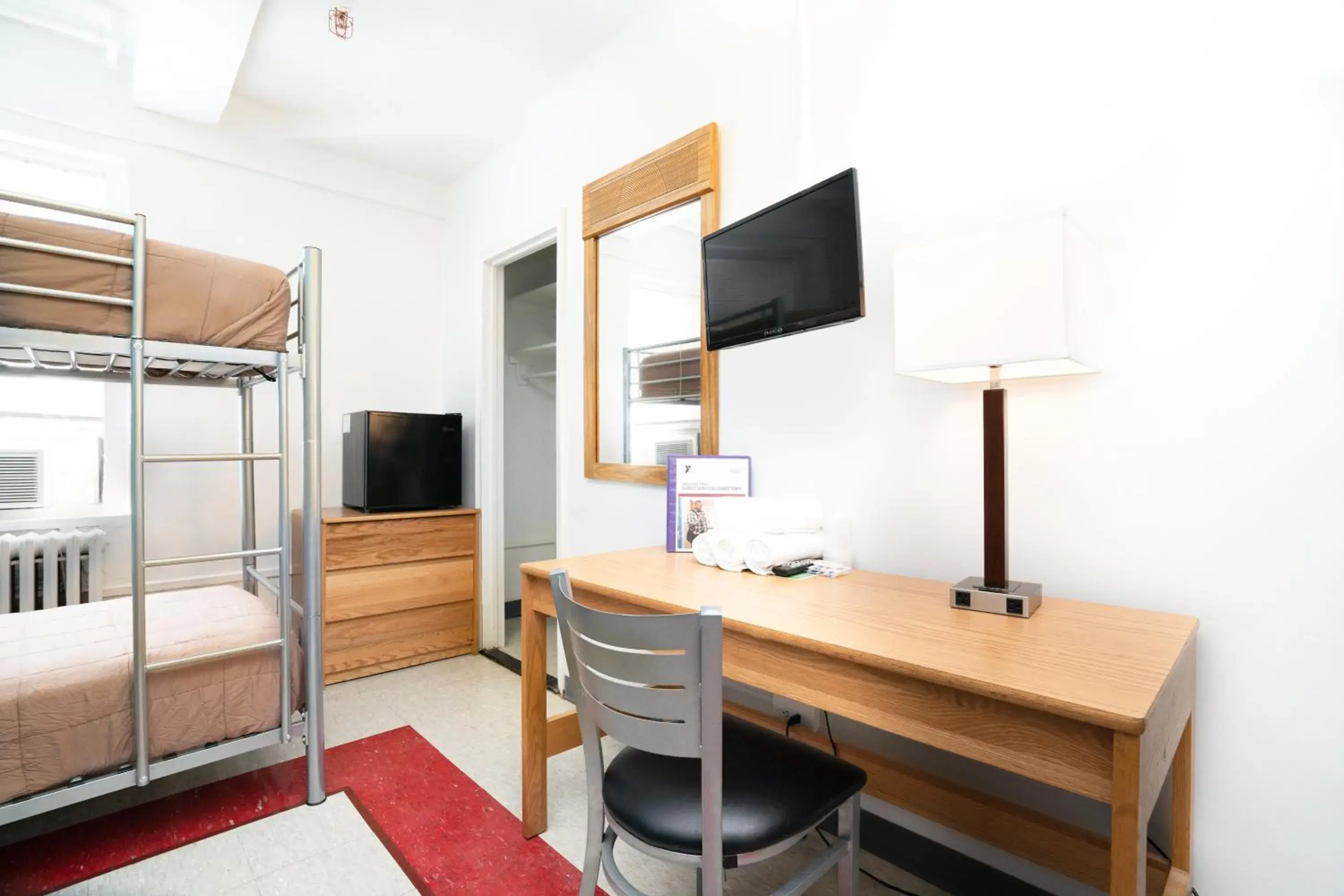 bunk bed, Bed in West Side YMCA bunk bed, Bed in West Side YMCA