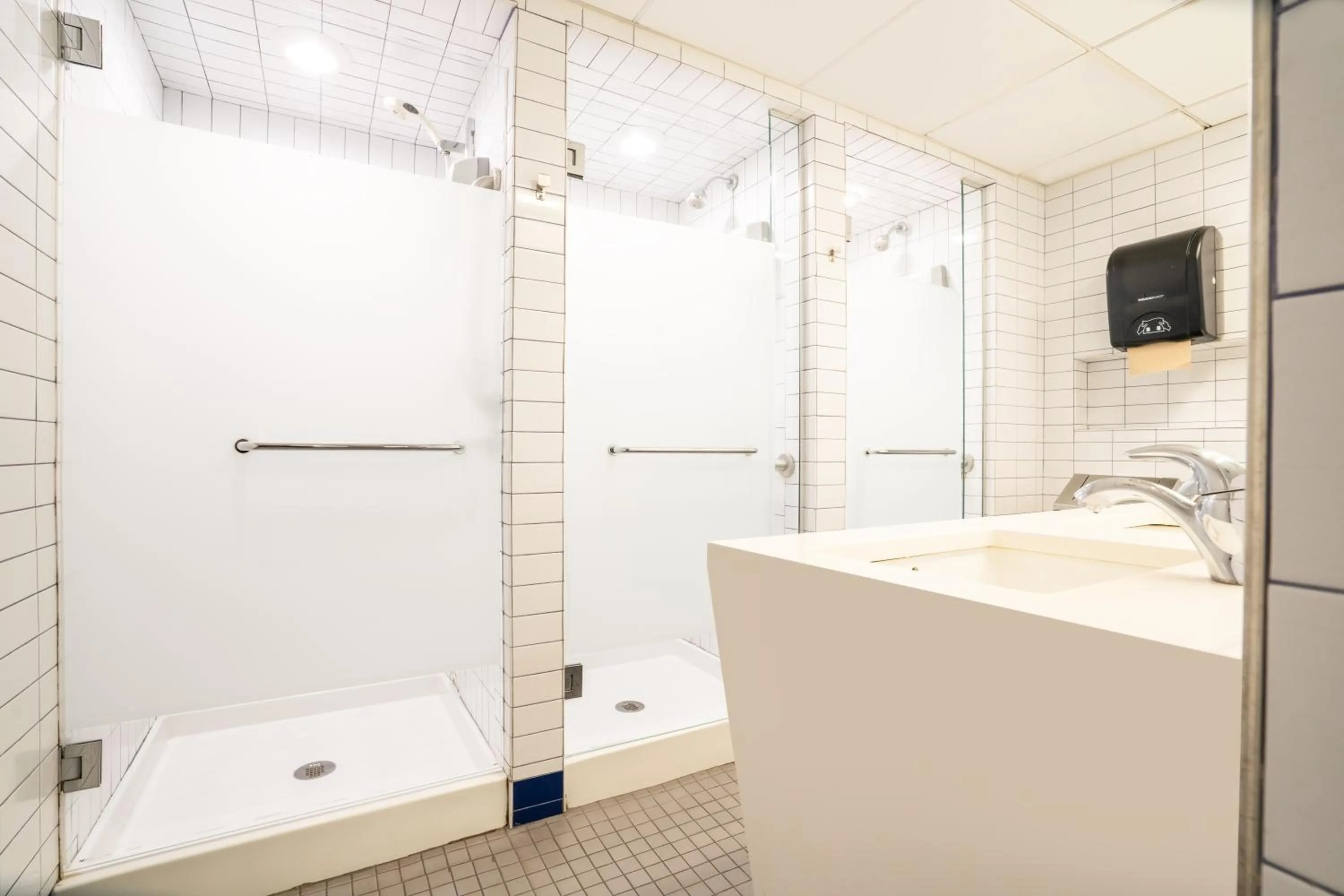 Shower in West Side YMCA