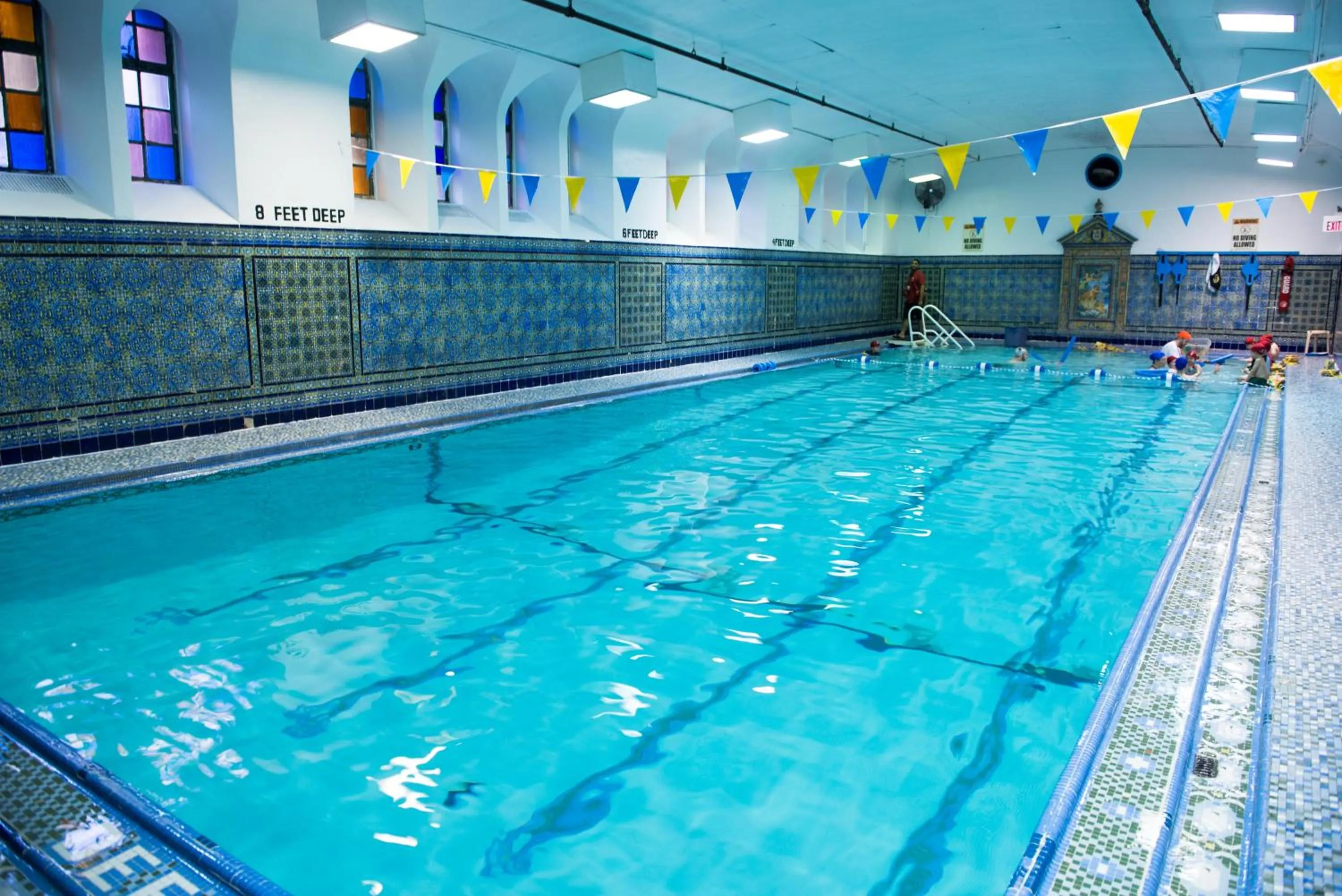 Swimming pool in West Side YMCA
