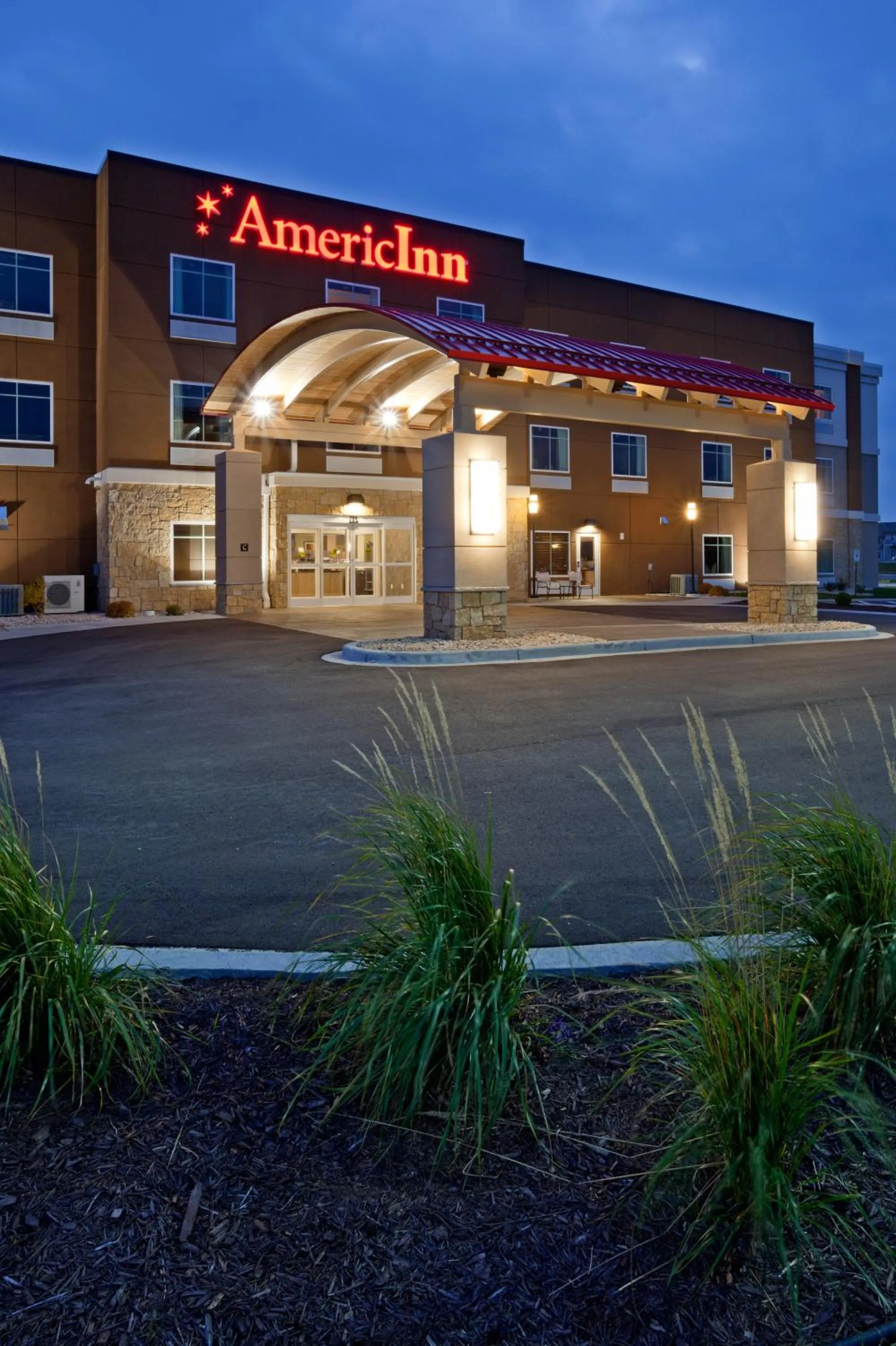 Facade/entrance in AmericInn by Wyndham Waupun