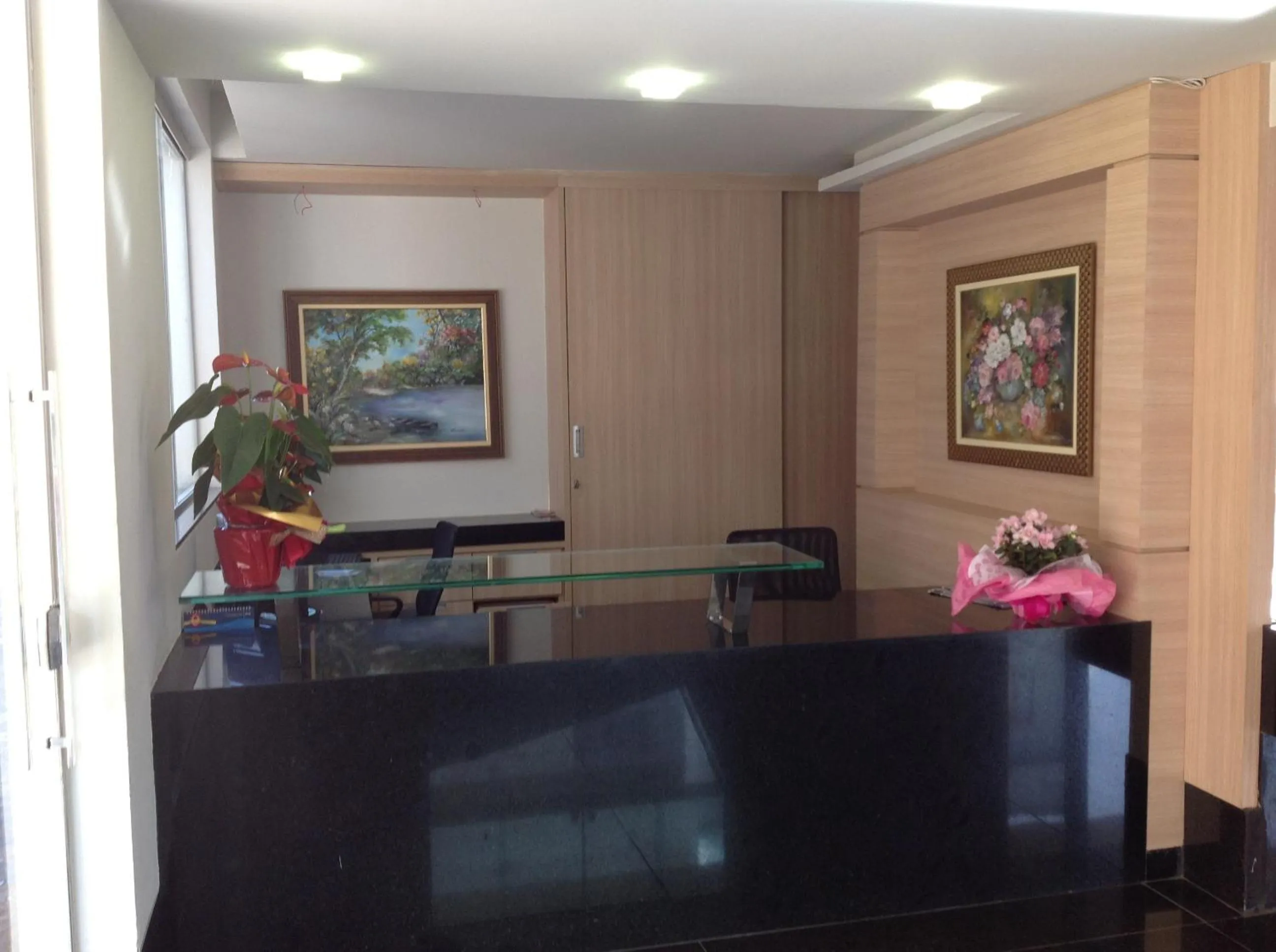 Lobby or reception in Itumbiara Palace Hotel