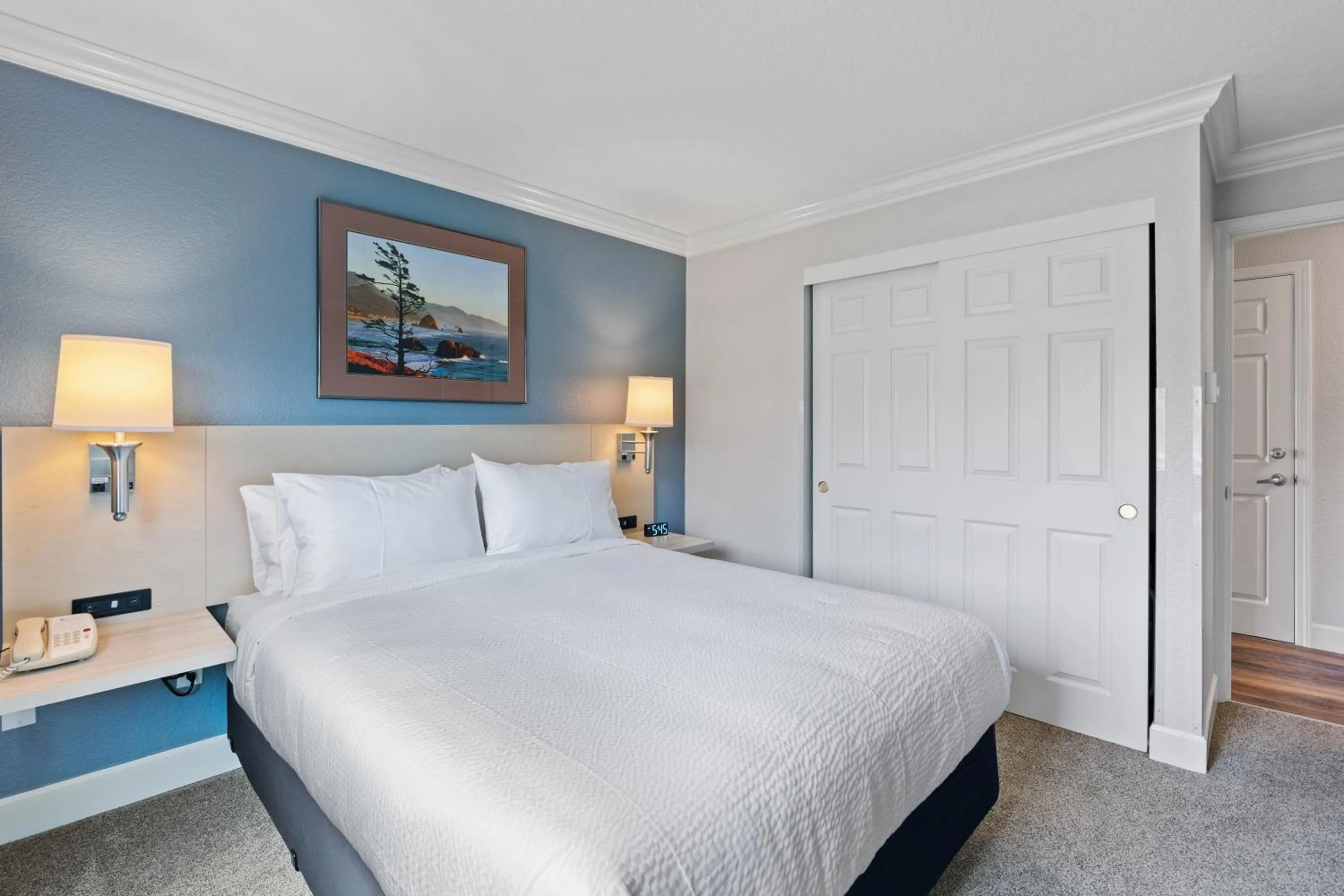 Bedroom, Bed in Tolovana Inn